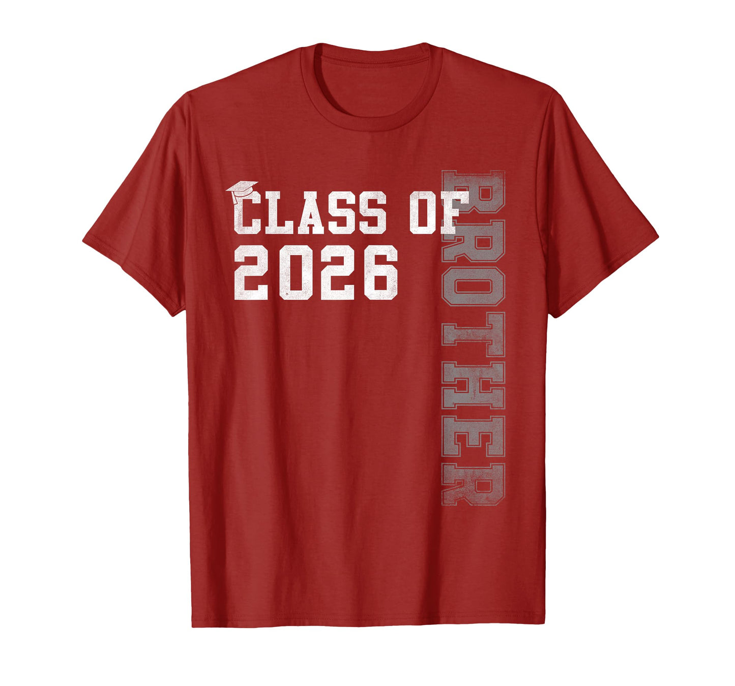 Proud Brother Of A 2026 Graduate Grad Senior Graduation T-Shirt