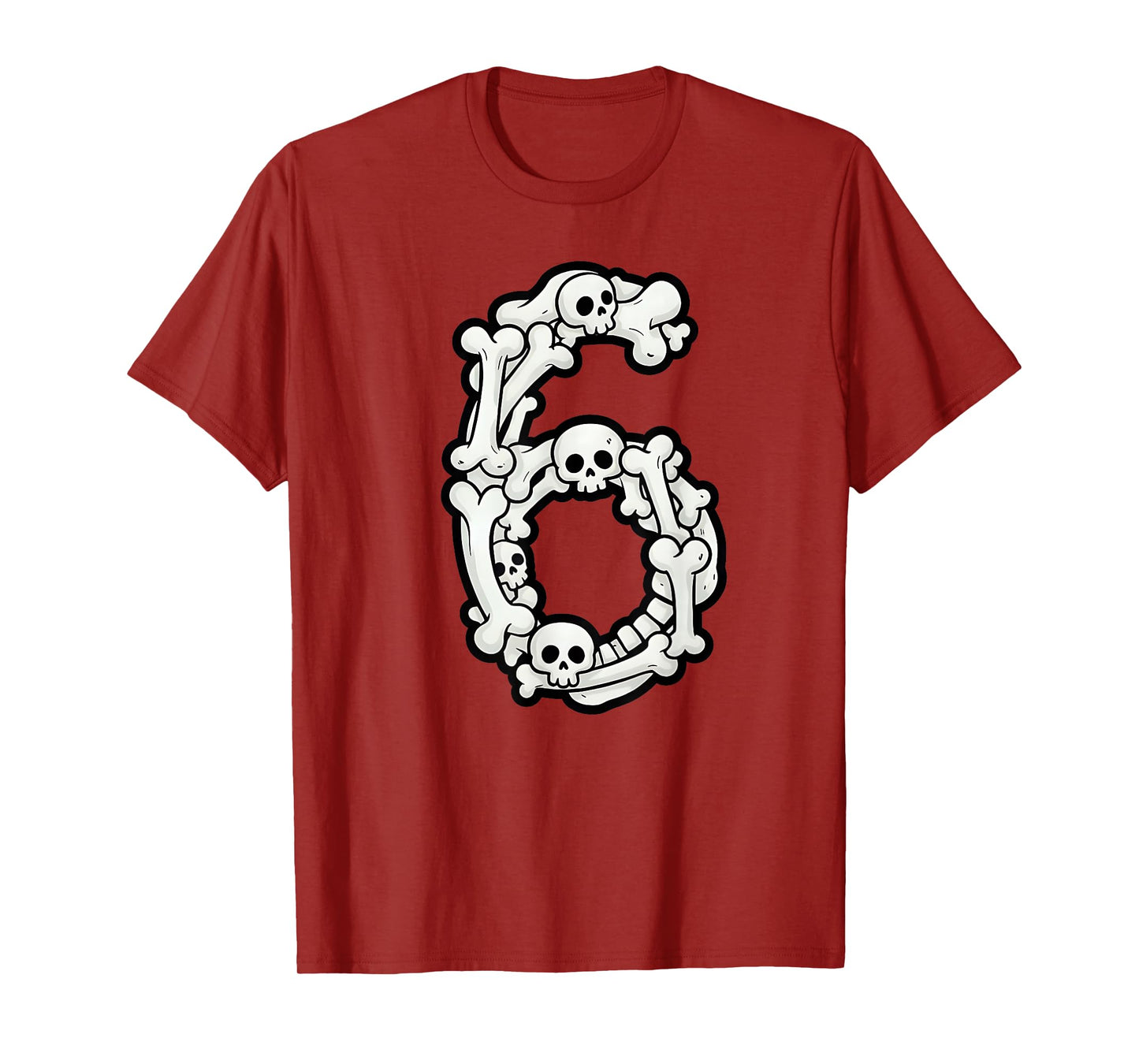 Funny 6 7 Bones Six Seven Couple Matching Halloween Costume T-Shirt
