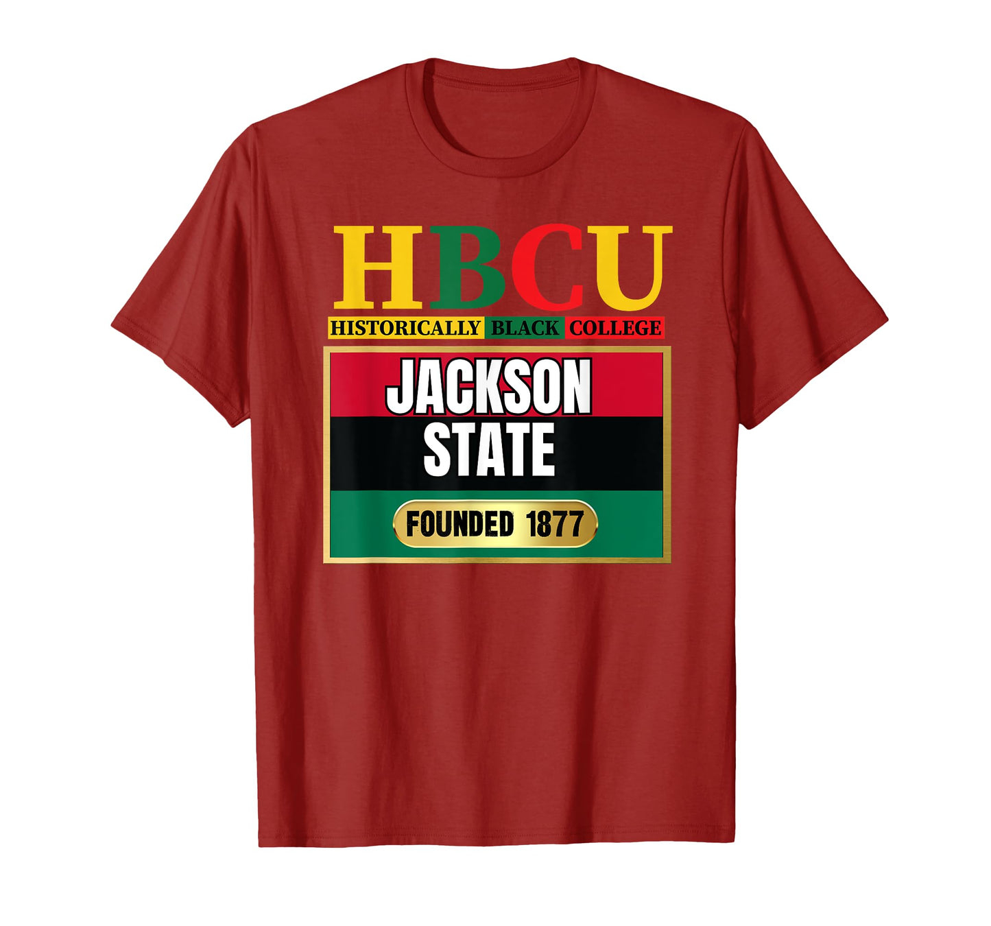 Jackson State, JSU, HBC Graphic T-Shirt