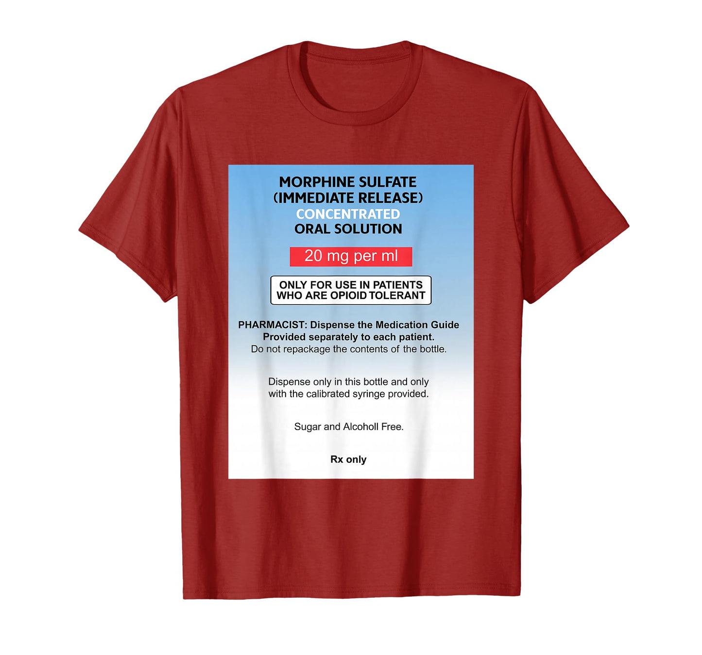 Pharmacy Medical Halloween Costume Nurse Propofol Matching T-Shirt