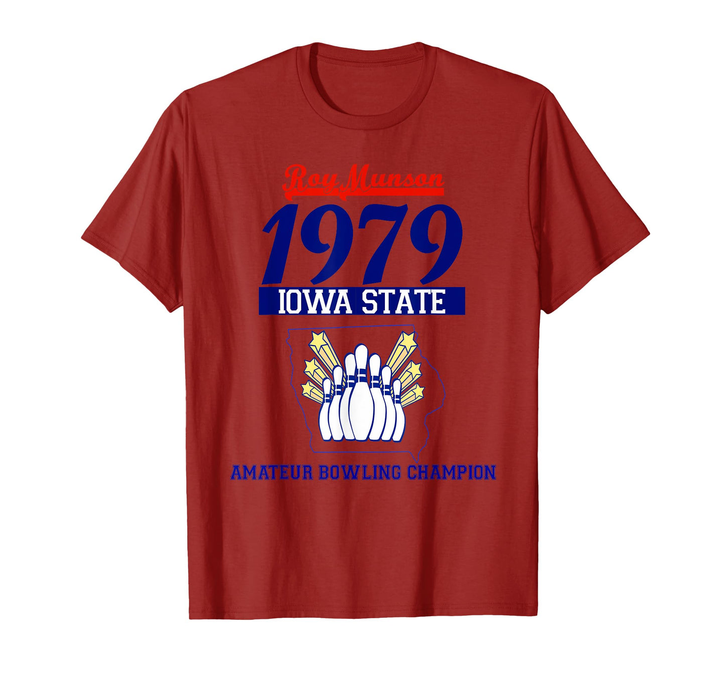 Funny Roy Munson king pin bowling t shirt T-Shirt