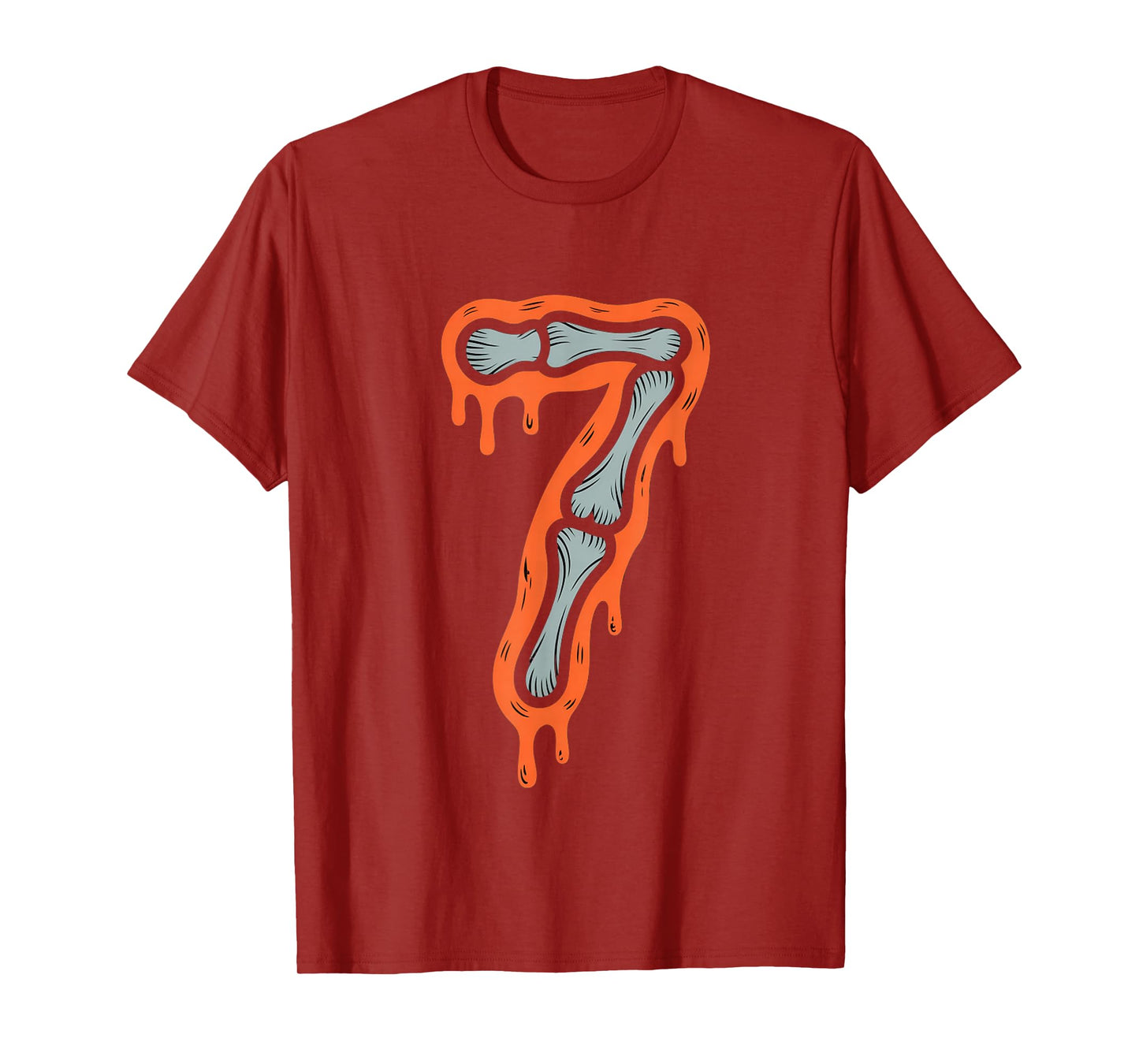 Six Seven Meme 6 7 Skeleton Halloween Costume Couple T-Shirt