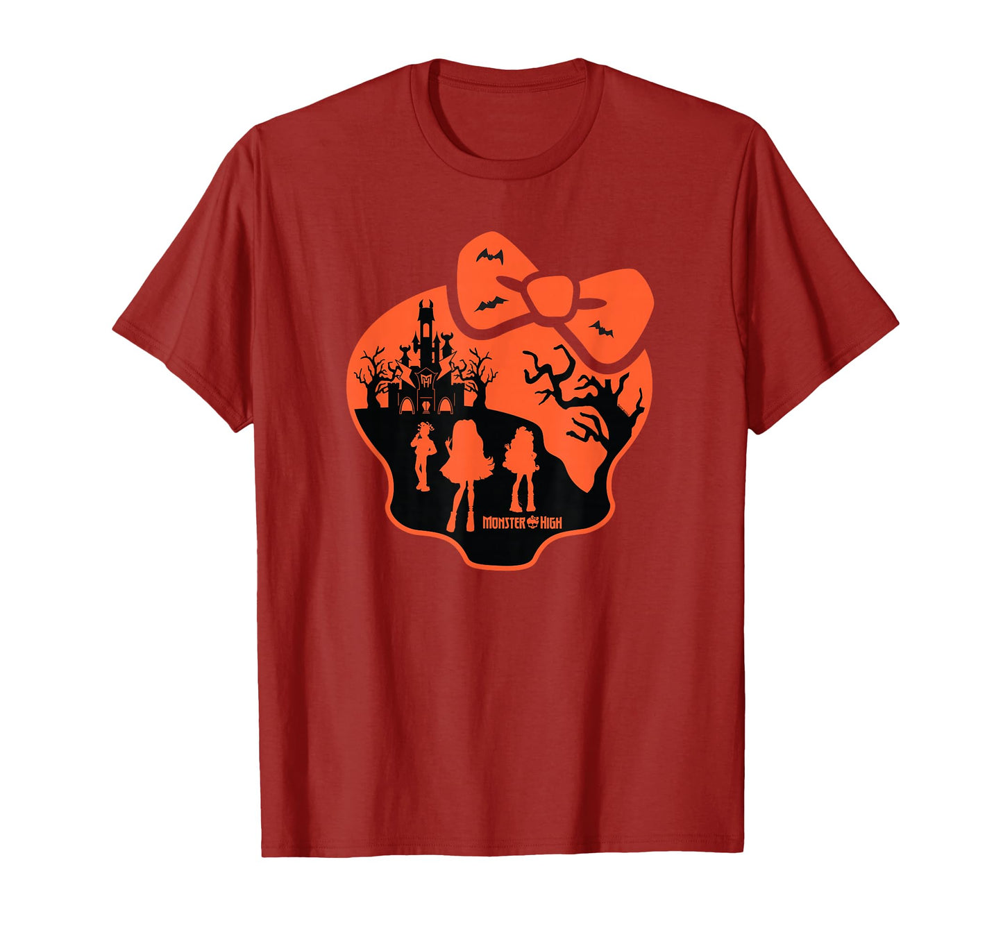 Monster High - Orange Halloween Skullette T-Shirt