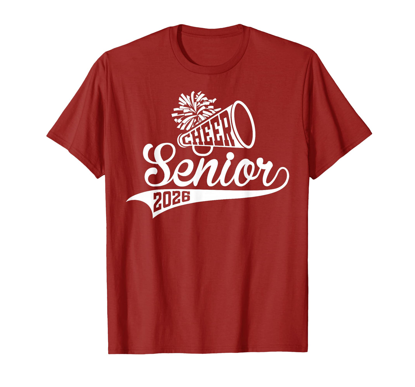 Class of 2026 Senior Year Cheer Back To School Cheerleader T-Shirt