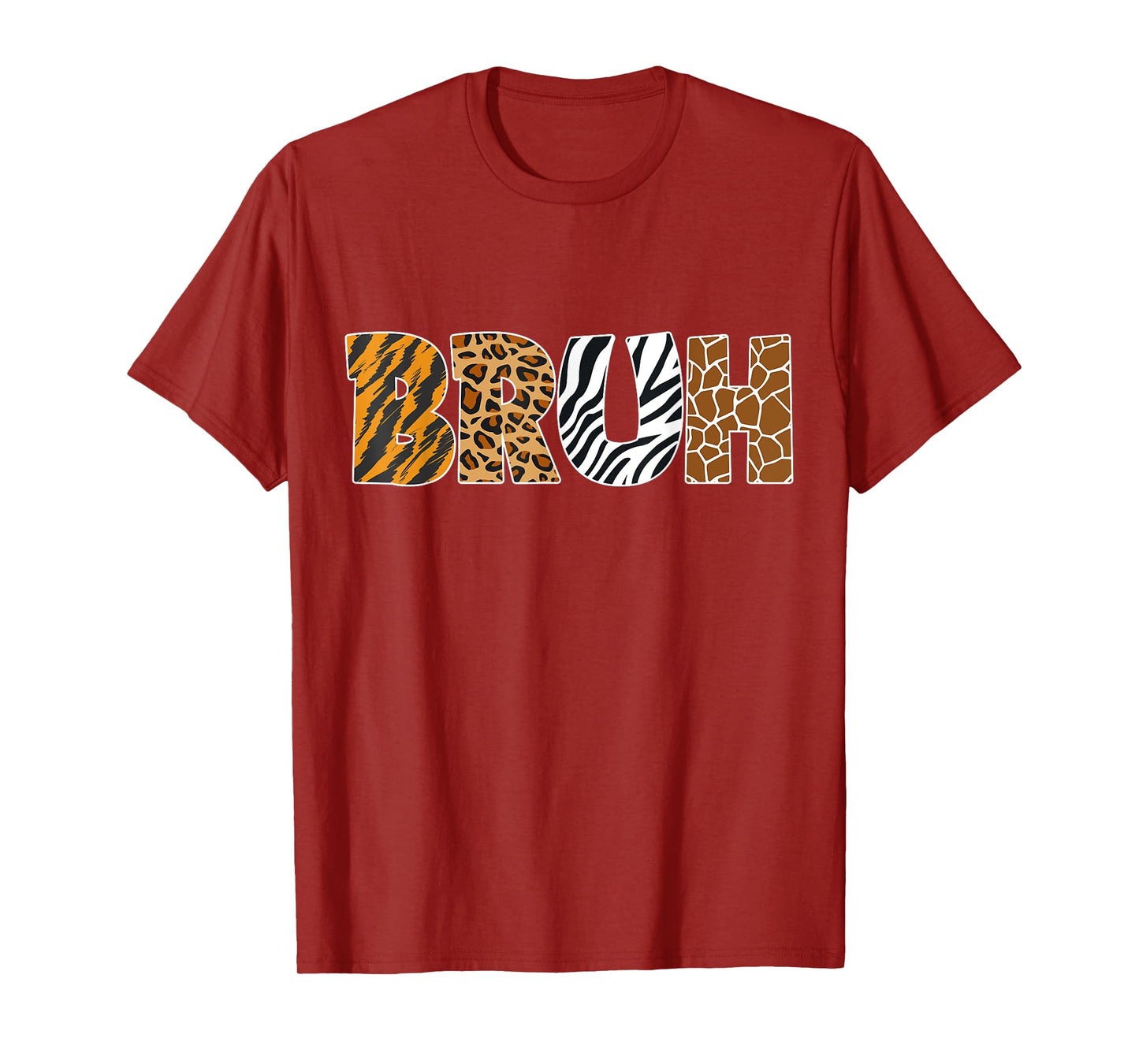 Bruh Safari Zookeeper Leopard Cheetah Tiger Animals Wildlife T-Shirt