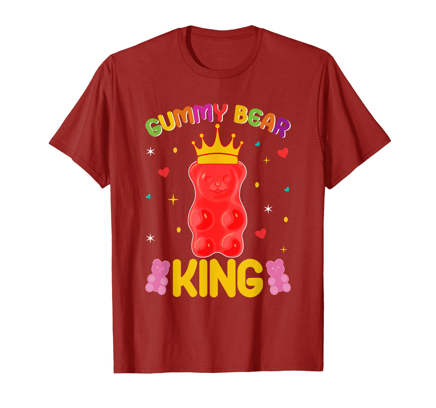 Gummy Bear King Sweet Candy Gummy Bear King T-Shirt