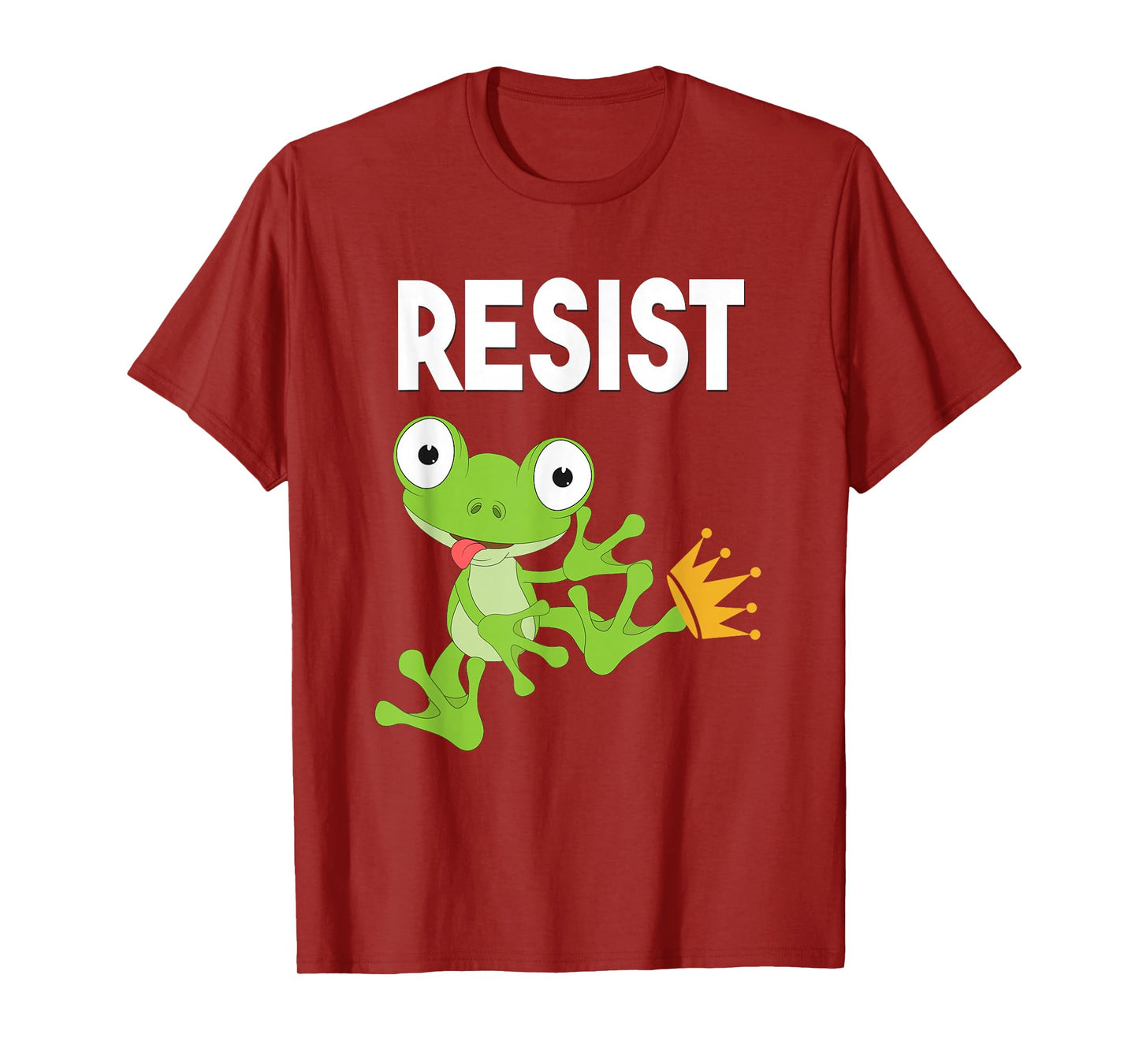 Funny Portland Frog Protest Funny America Design Men Women T-Shirt