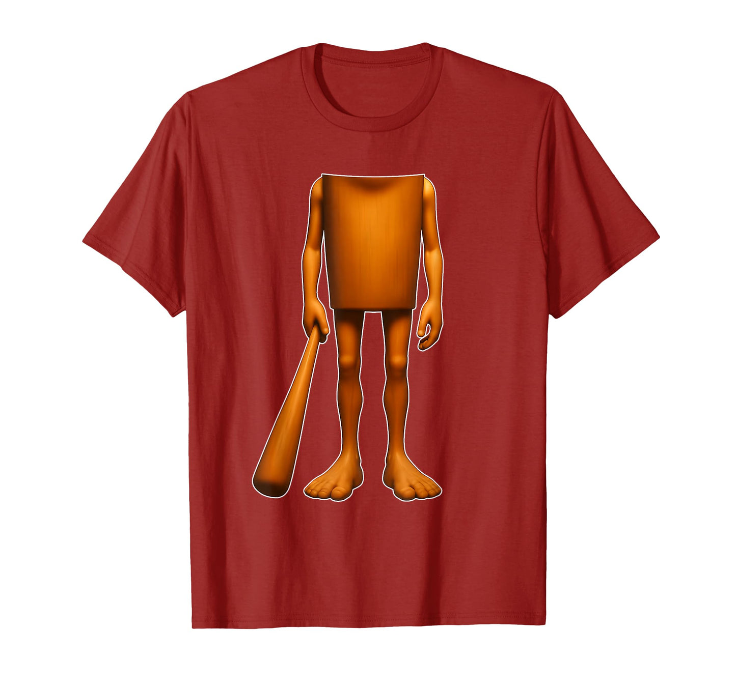 Tung Tung Sahur Funny Italian Brainrot Halloween Birthday T-Shirt