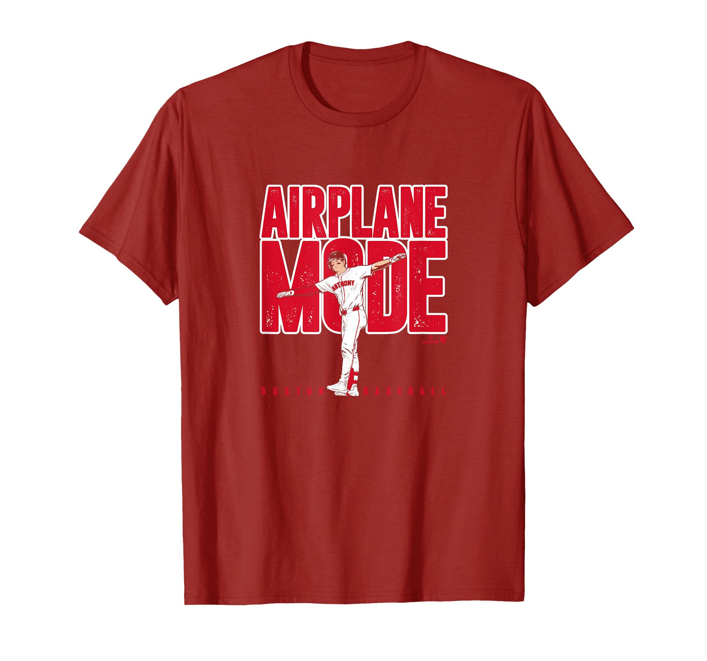 Roman Anthony - Airplane Mode - Boston Baseball T-Shirt