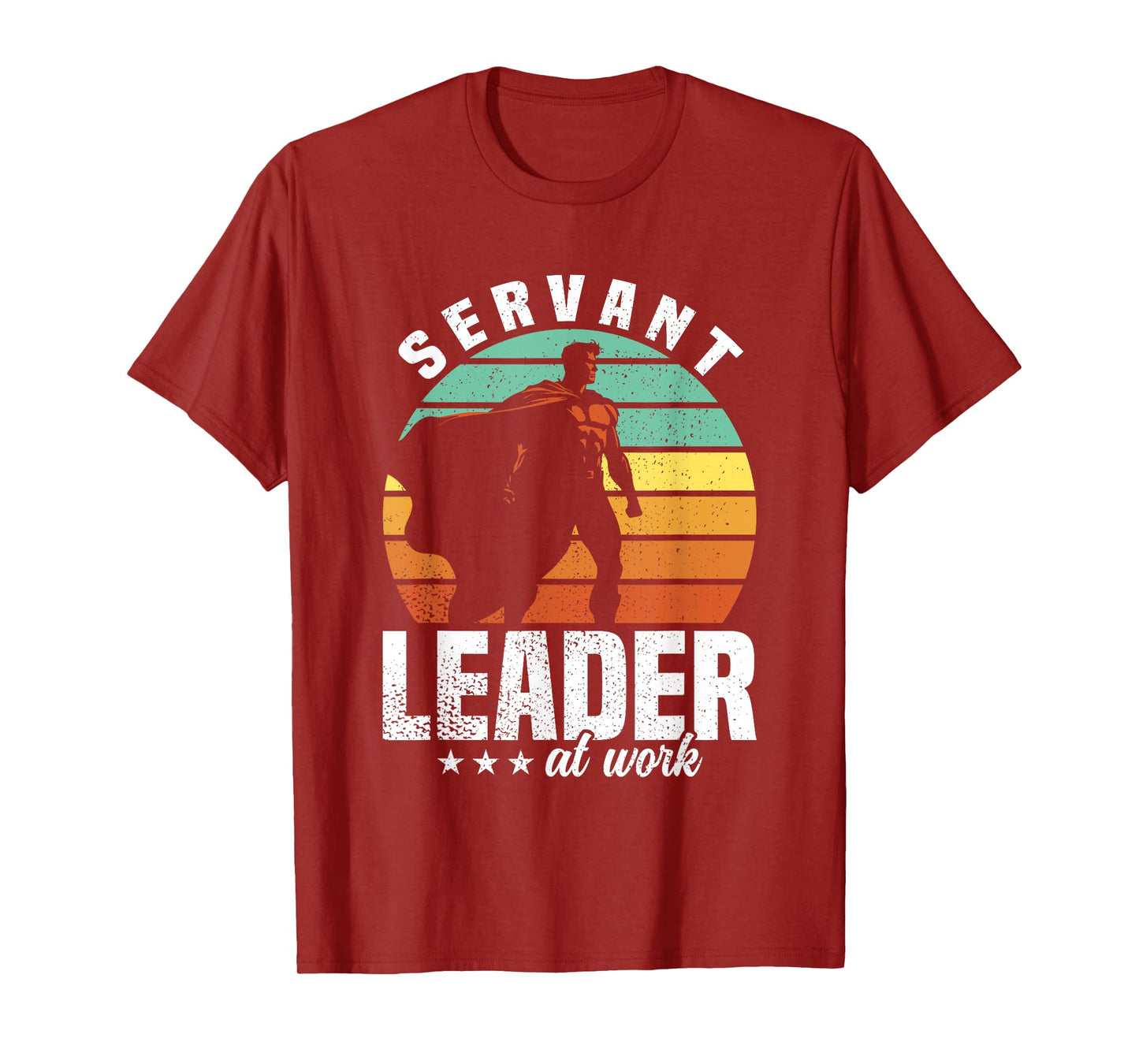 Servant Leadership Quote Leading Superhero Team Leader T-Shirt