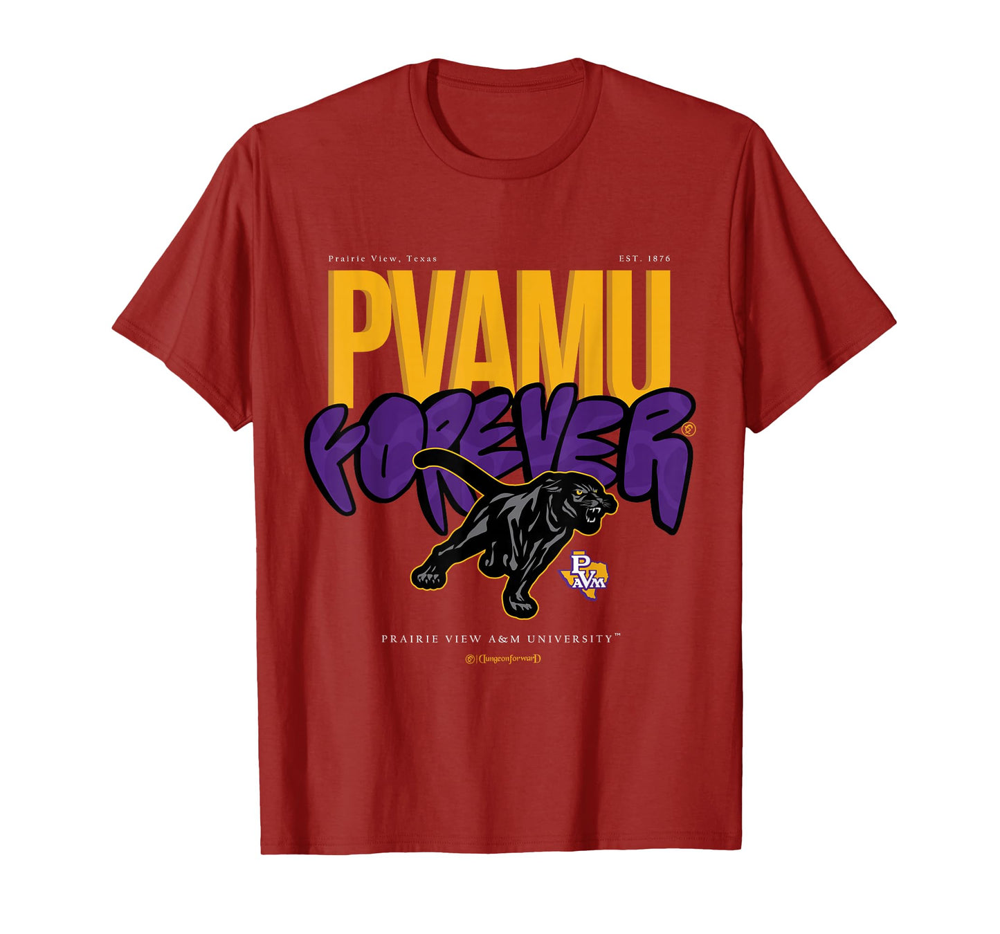 The Yard Essentials - Prairie View A&M University - Forever T-Shirt