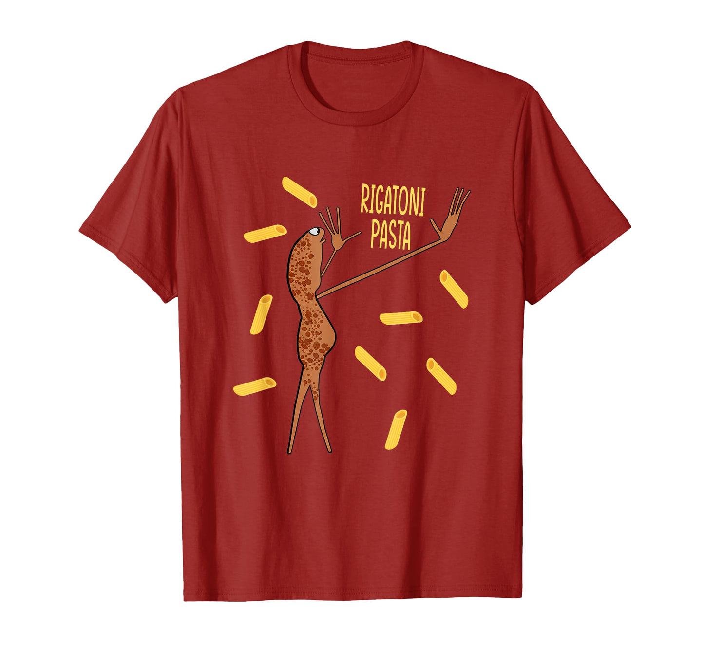 Marcus The Worm Rigatoni Pasta T-Shirt