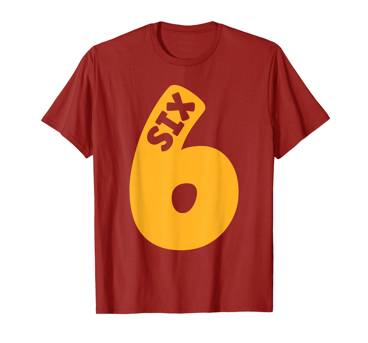 Funny Six Seven Meme 6 7 Halloween Costume Matching 6 T-Shirt