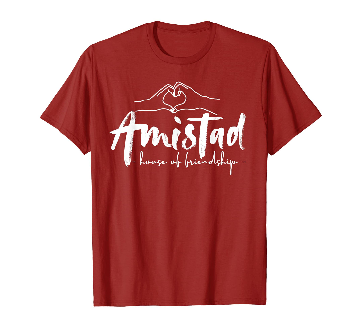 Amistad House of Friendship, Teachers Students School Spirit T-Shirt