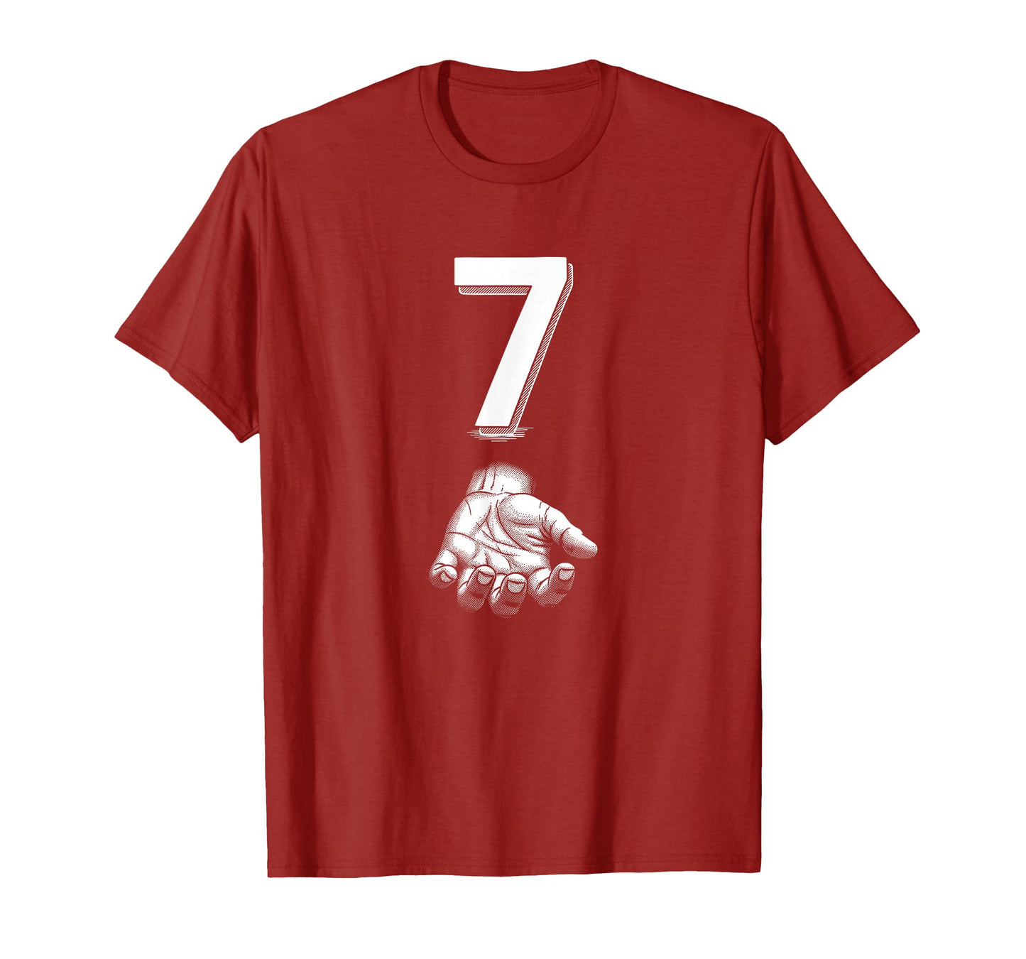 Funny Number 7 Matching 67 Meme Costume T-Shirt