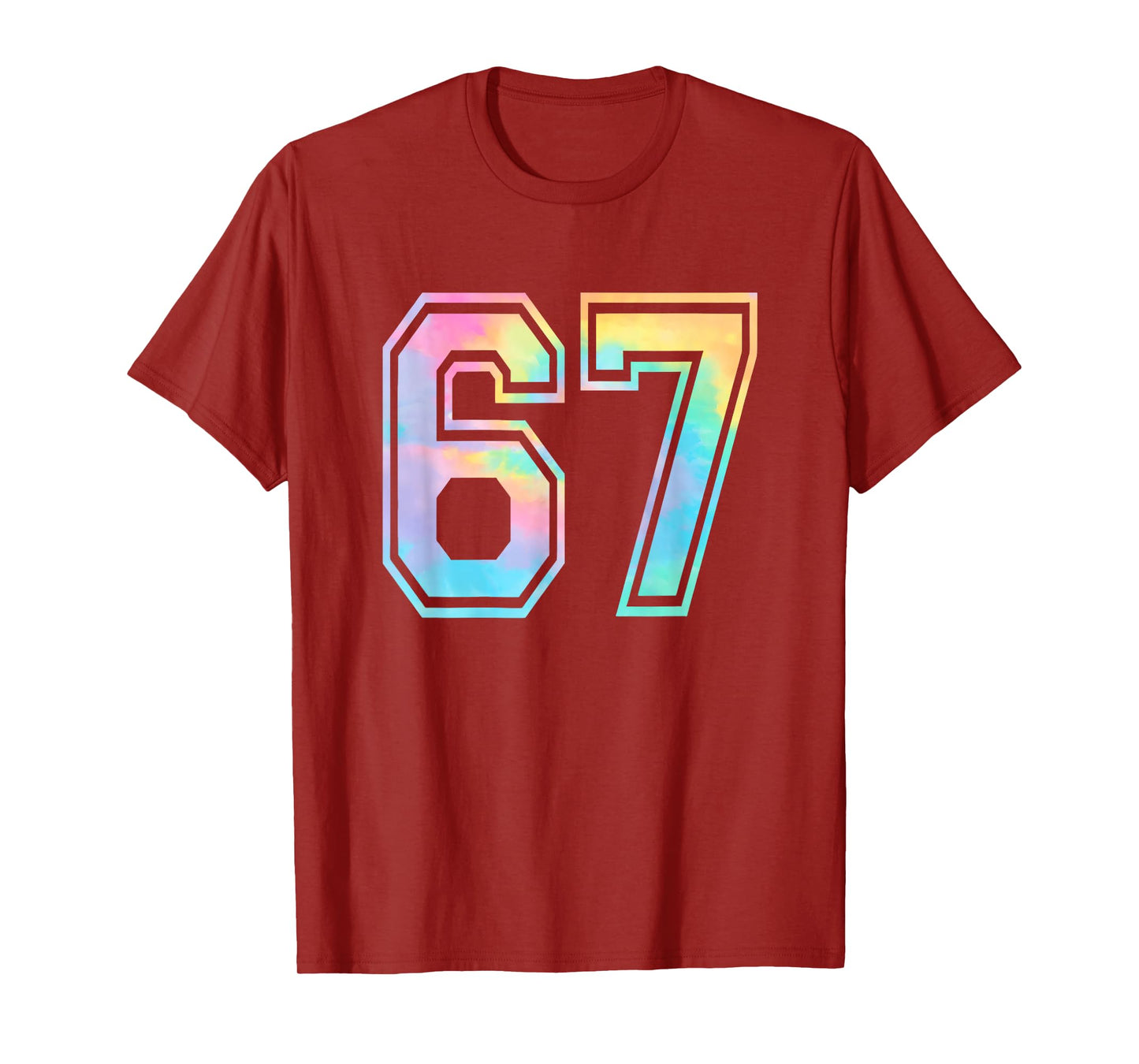Funny Six Seven Meme Gen Alpha Slang T-Shirt