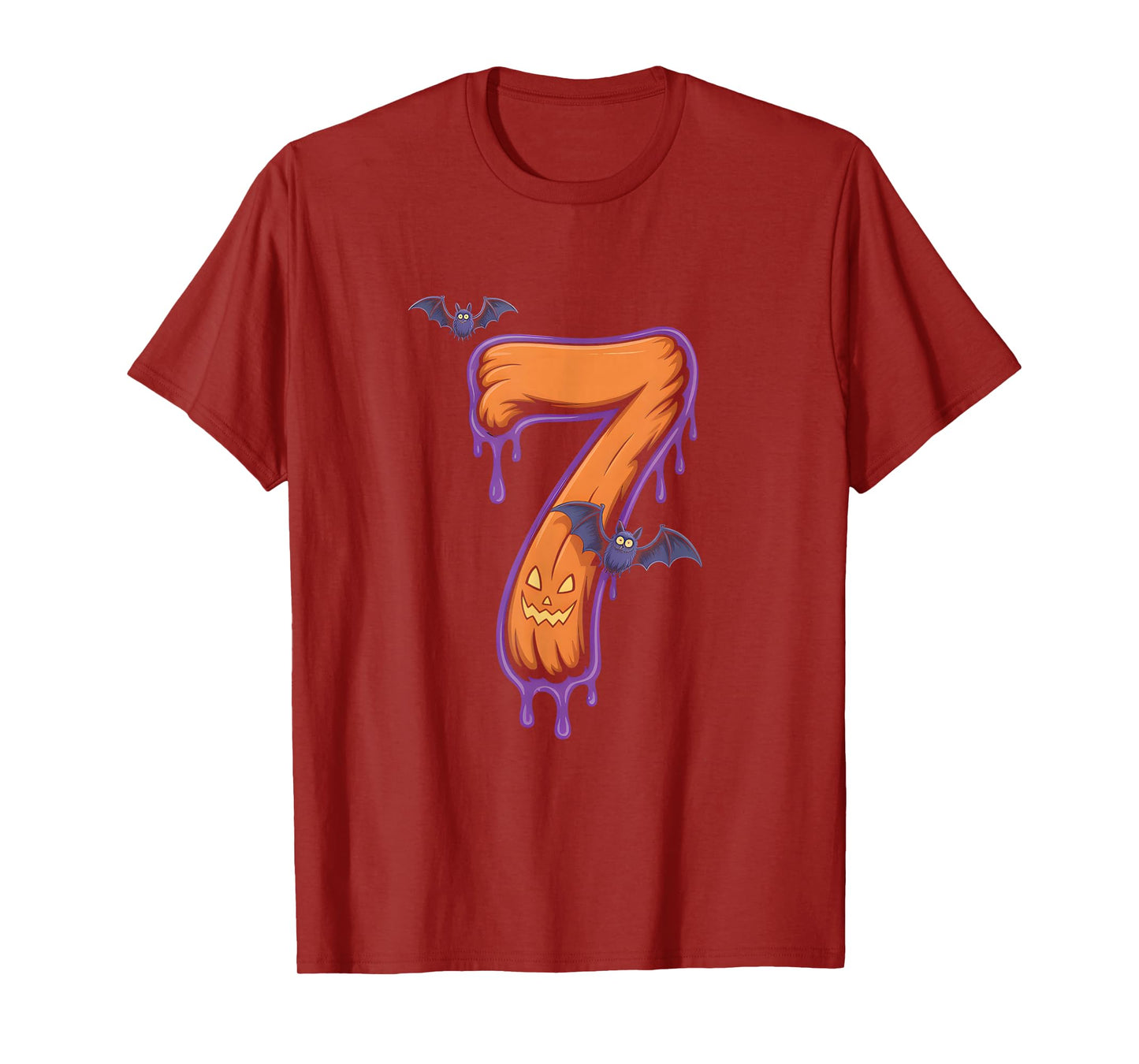 Fun Six Seven 6 7 Meme Design Couples Halloween T-Shirt
