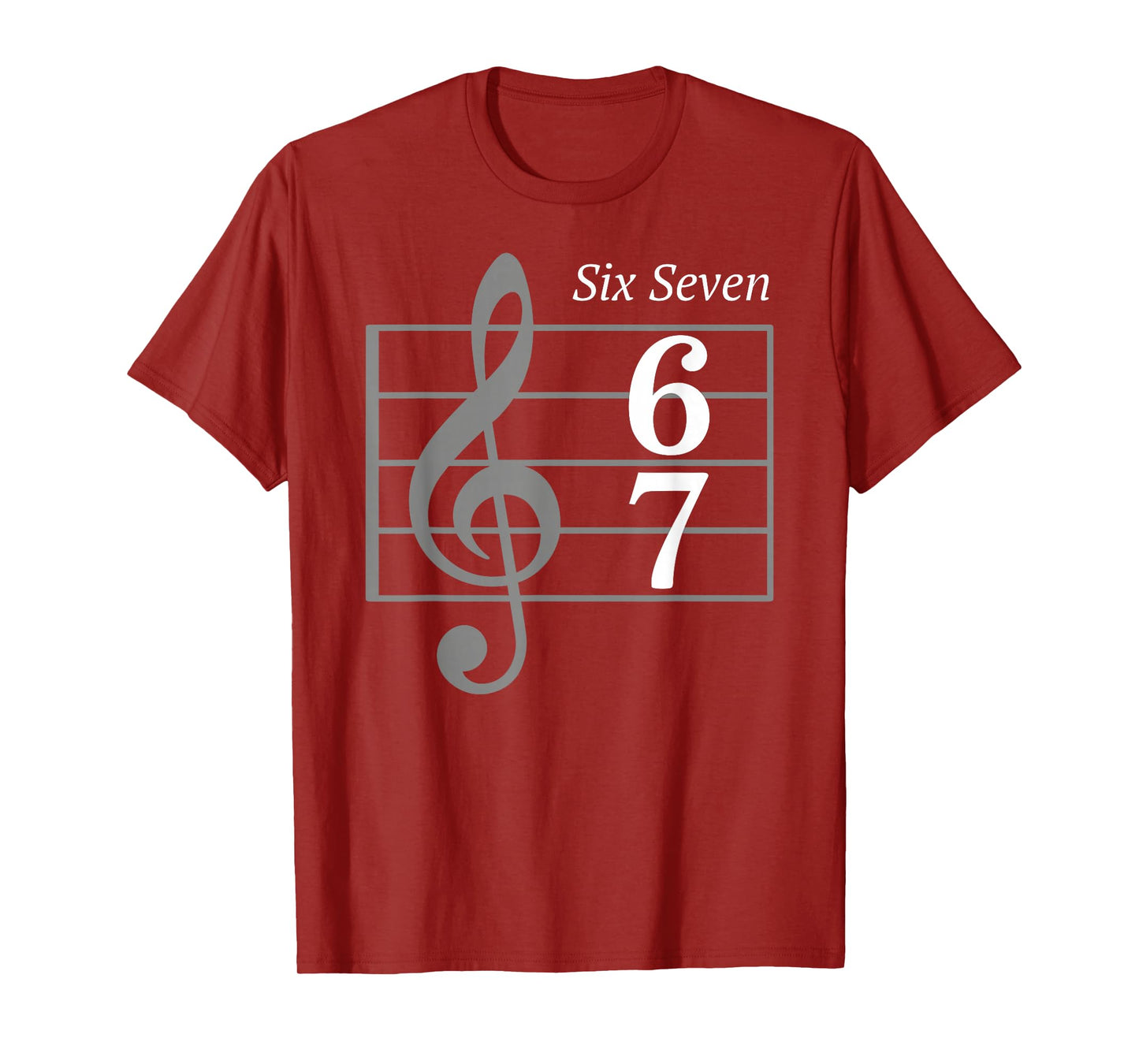 67 Meme Music Slang Musician Six Seven Funny Music Teacher T-Shirt