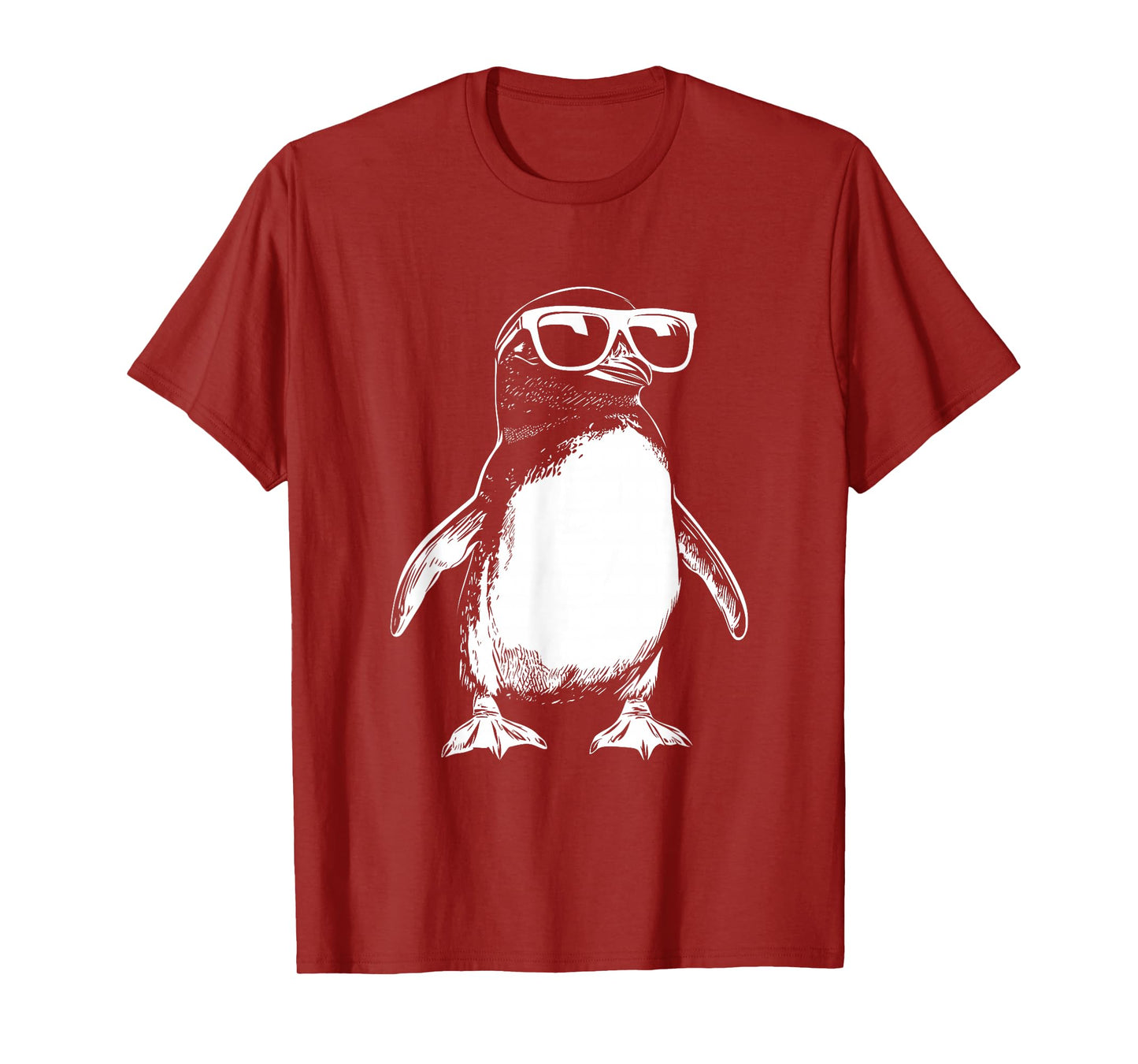 Funny Penguin Sunglasses Graphic T-Shirt
