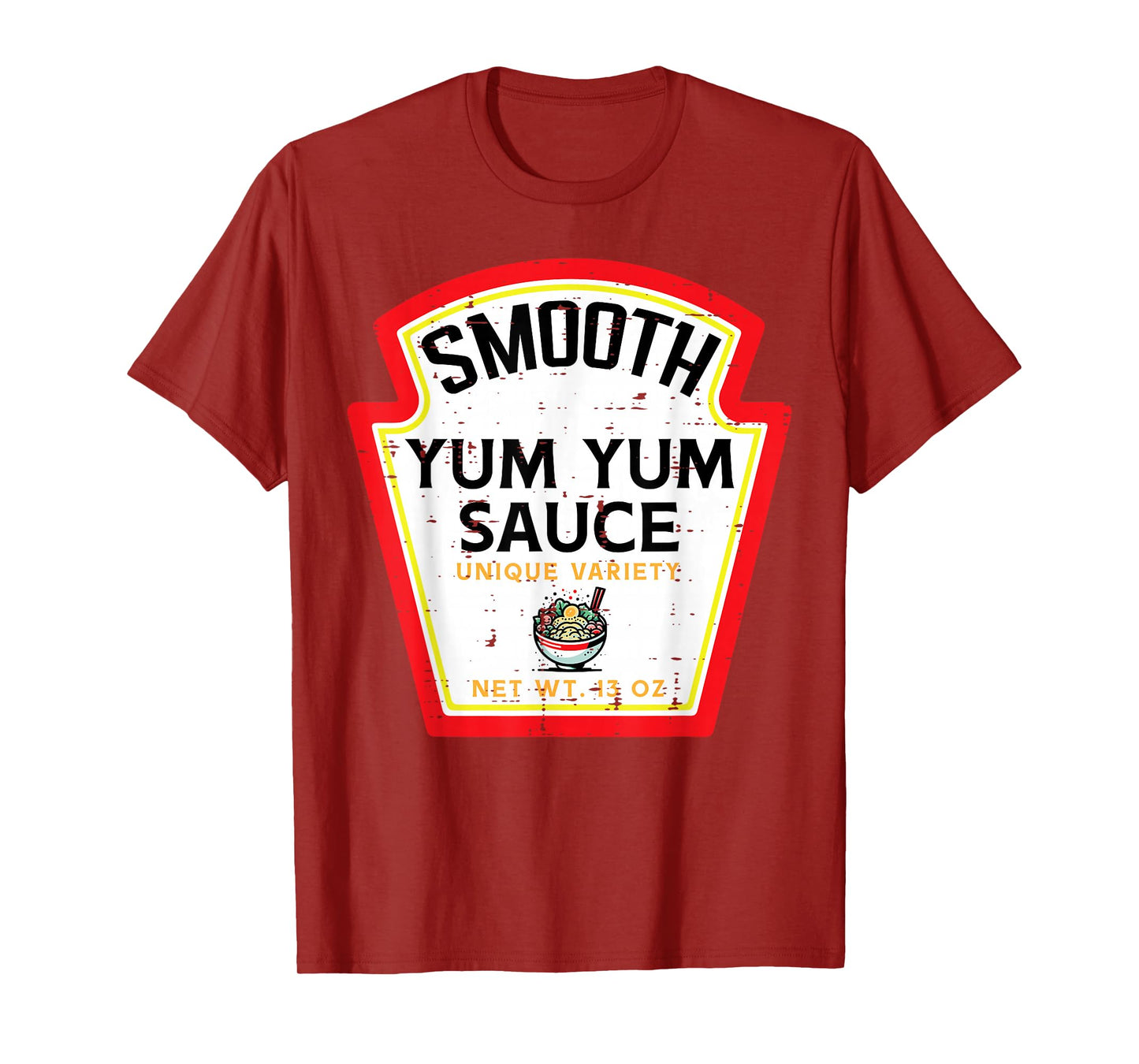 Halloween Yum Yum Sauce Food Matching Costume Men Women Kids T-Shirt