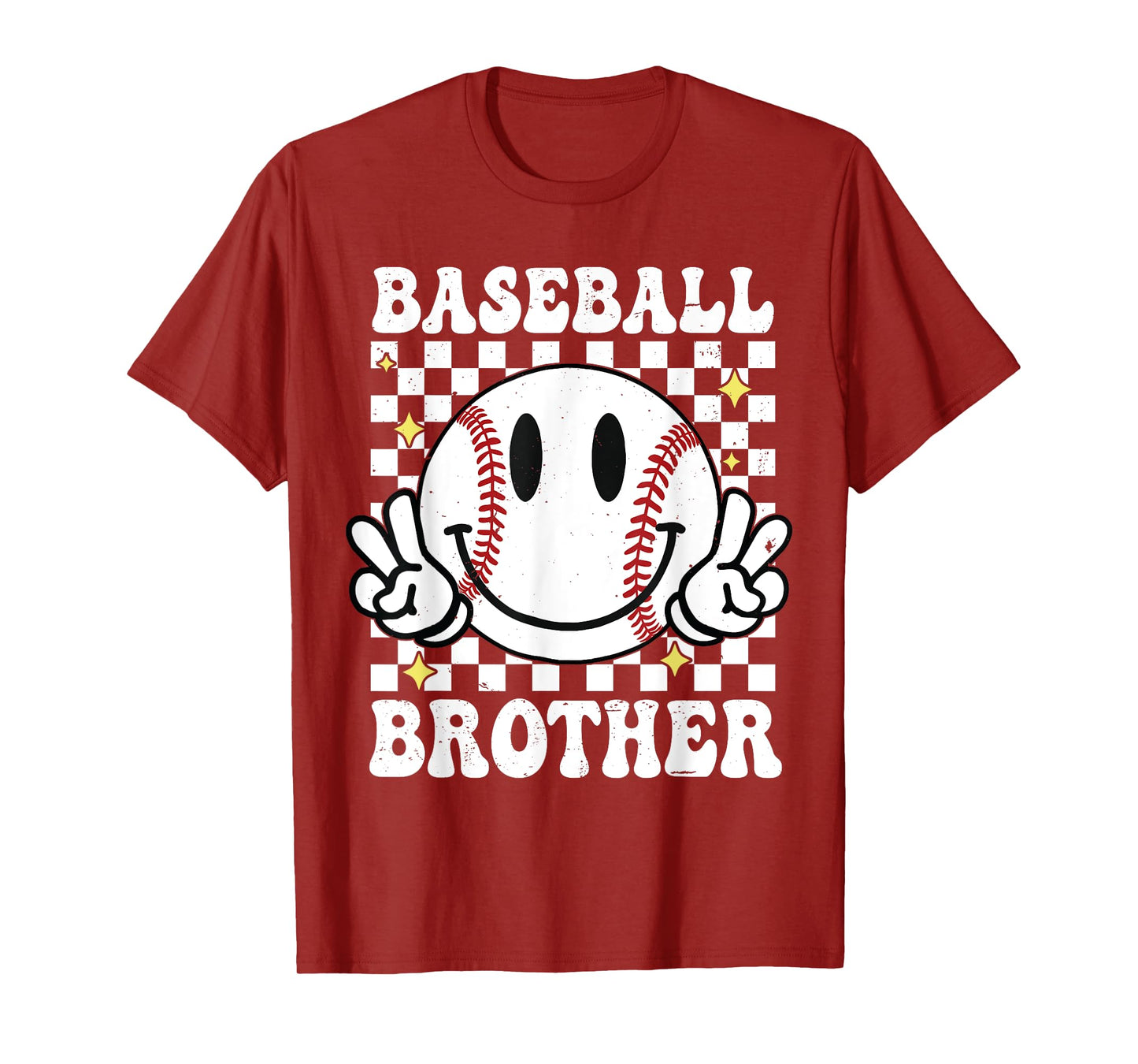 Baseball Brother - Baseball Game Day Big Bro Matching Family T-Shirt
