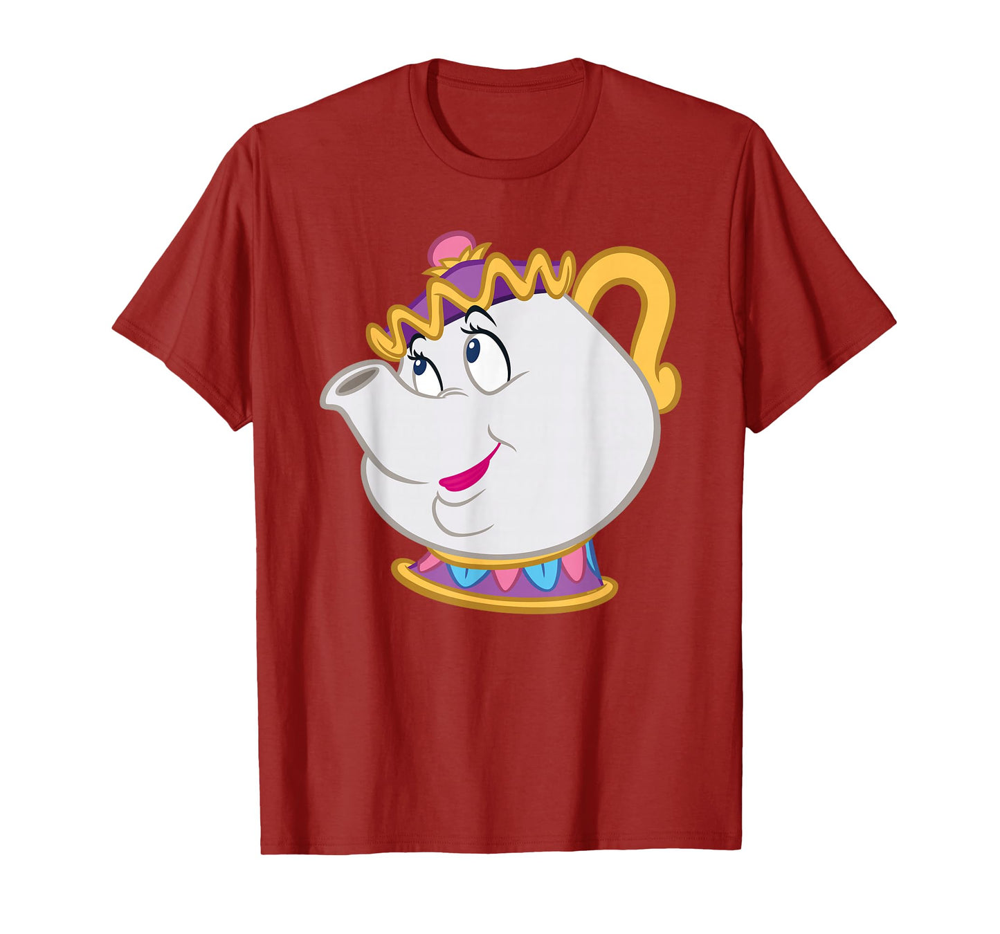 Disney Beauty and the Beast Mrs. Potts Big Face Costume T-Shirt