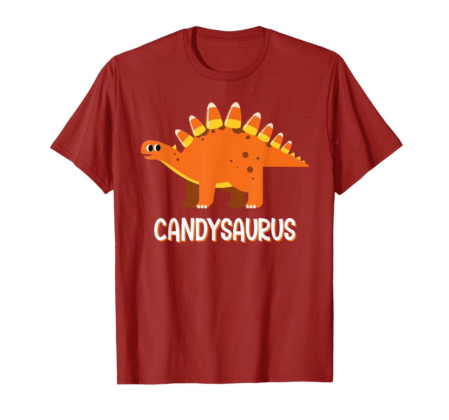Funny Candysaurus Candy Corn Dinosaur Halloween Toddler Kid T-Shirt