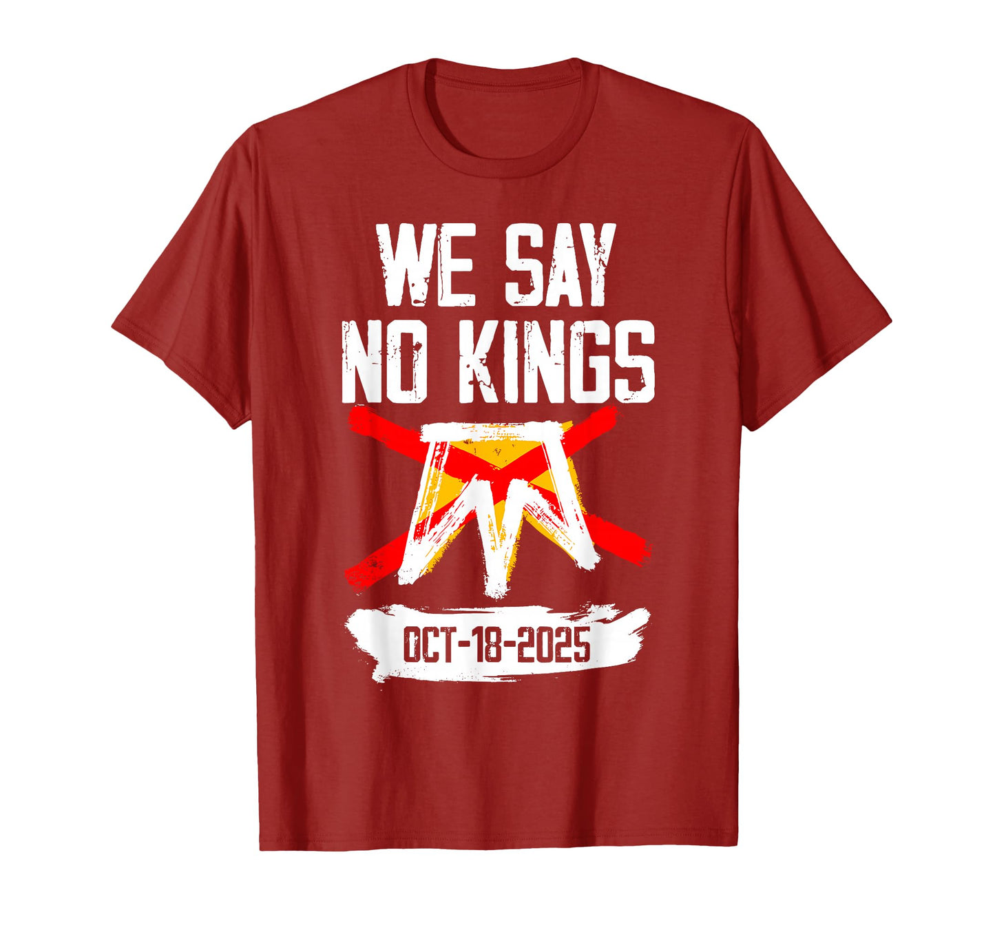 No Kings October 18 No Kings Day T-Shirt