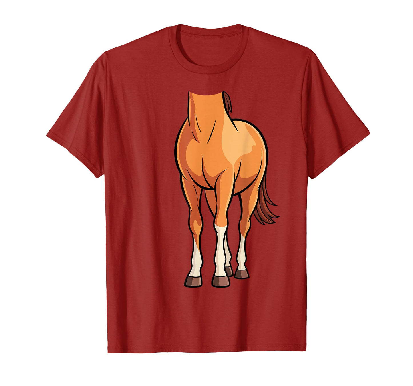 Horse Shirt Adult Kids Men Women Body Horse Costume T-Shirt