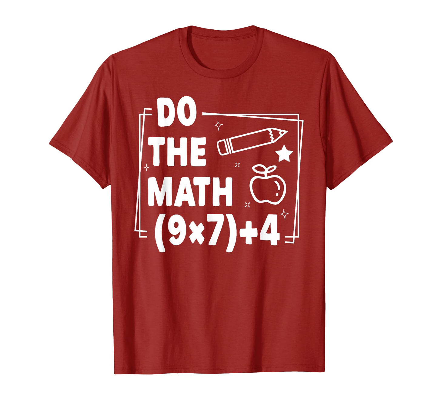 Do The Math Funny 67 Meme PEMDAS Elementary Teacher Joke T-Shirt