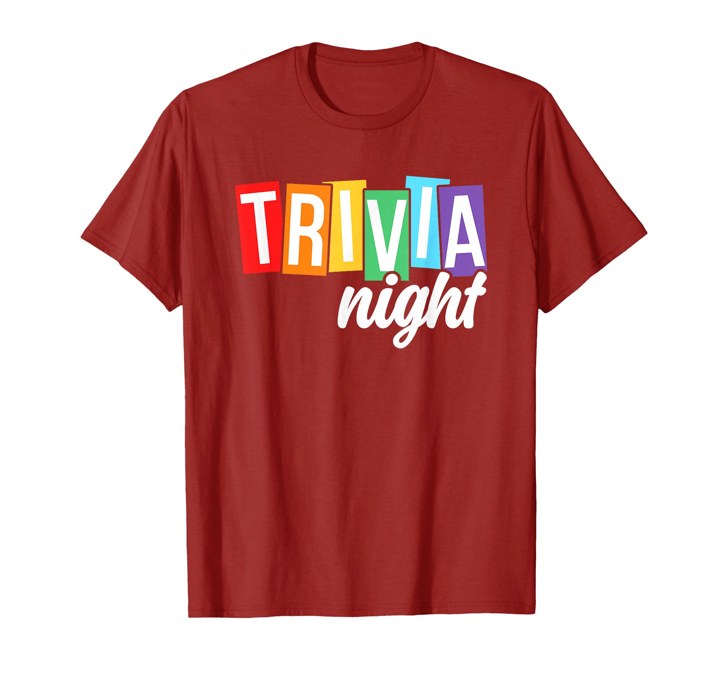 Trivia Night Host Game Night Squad Trivia Team Women Men T-Shirt
