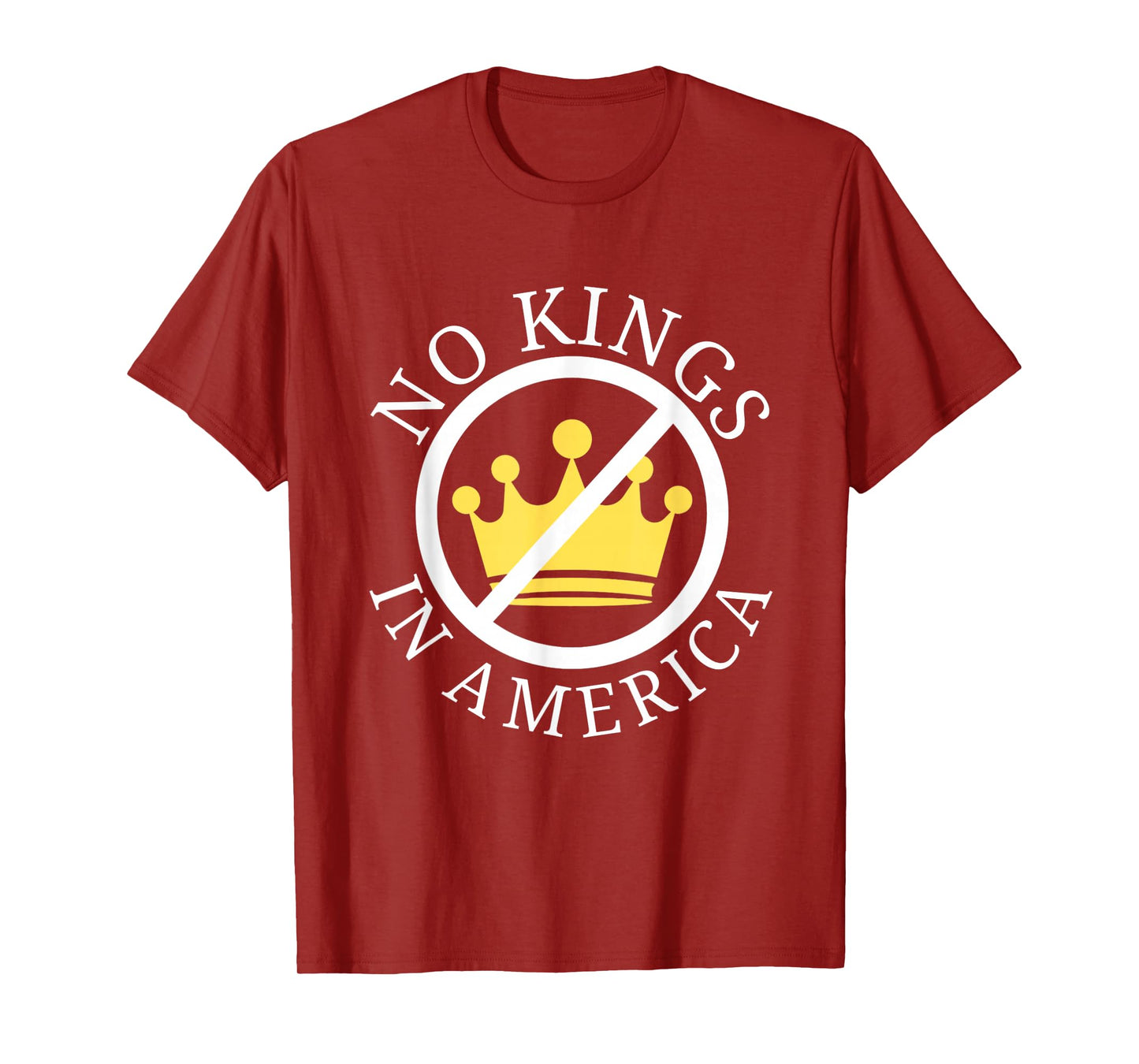 No Kings In America Democracy Court Ruling Saying T-Shirt