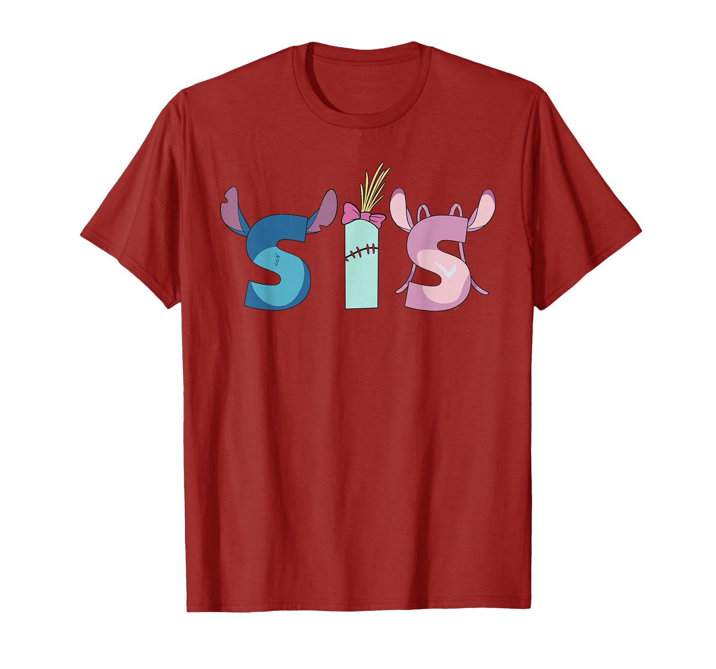 Disney Lilo & Stitch "Sis" Sister Birthday Gift Family Trip T-Shirt