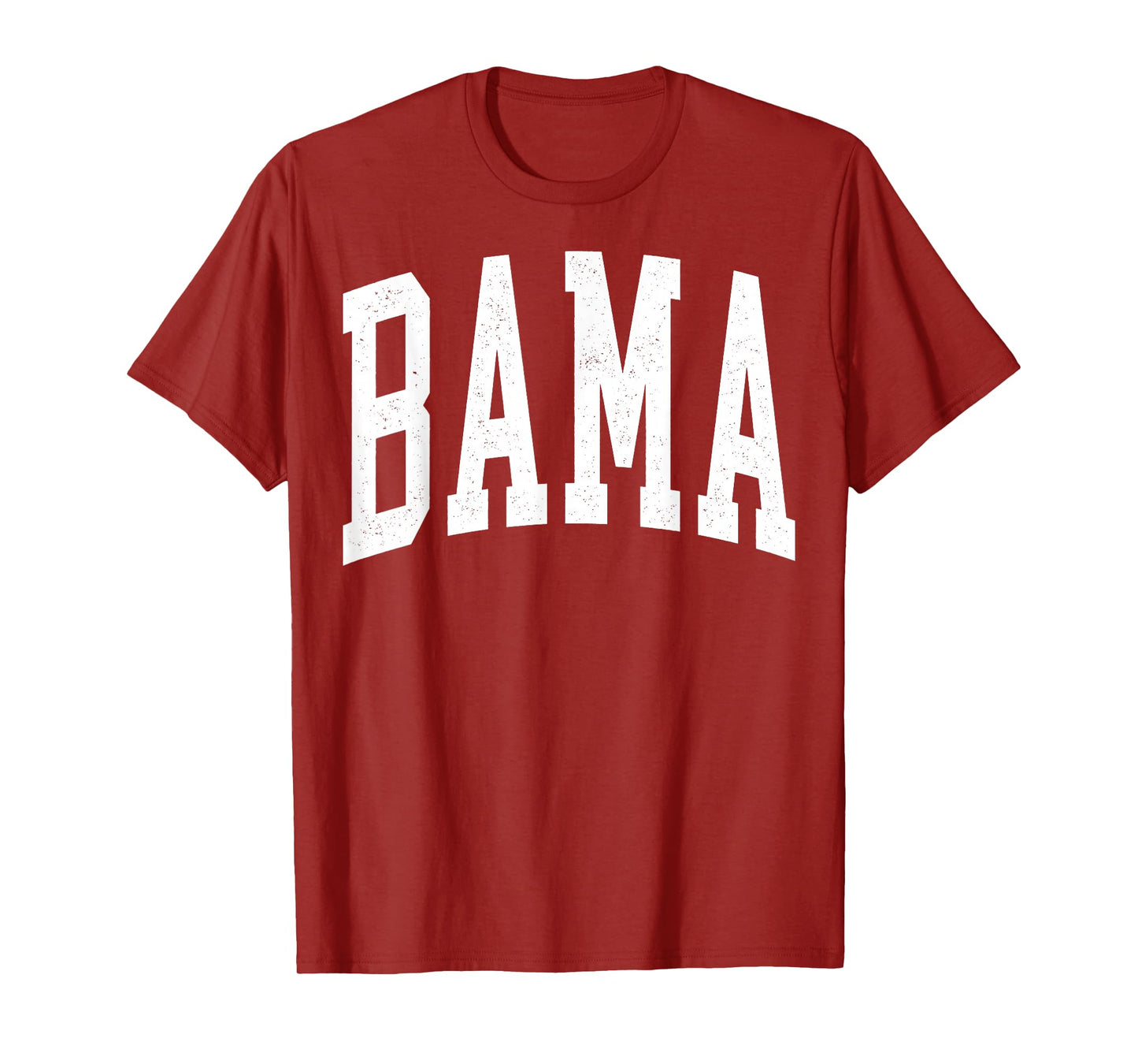 Alabama White AL State Vintage Sports Lover Men Women T-Shirt