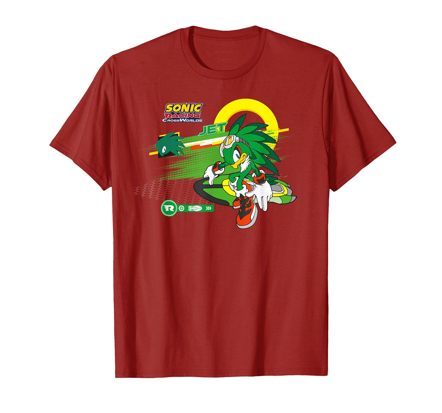 Sonic Racing CrossWorlds - Ready to Roll Jet T-Shirt