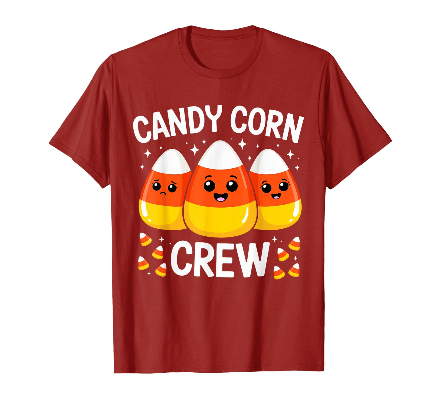 Candy Corn Crew Costume Halloween T-Shirt