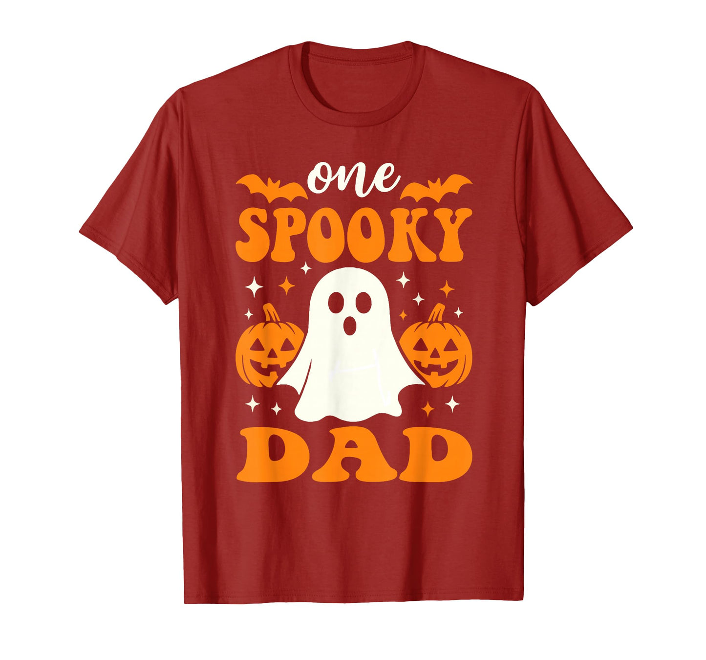 One Spooky Dad Matching Family Halloween Costumes T-Shirt