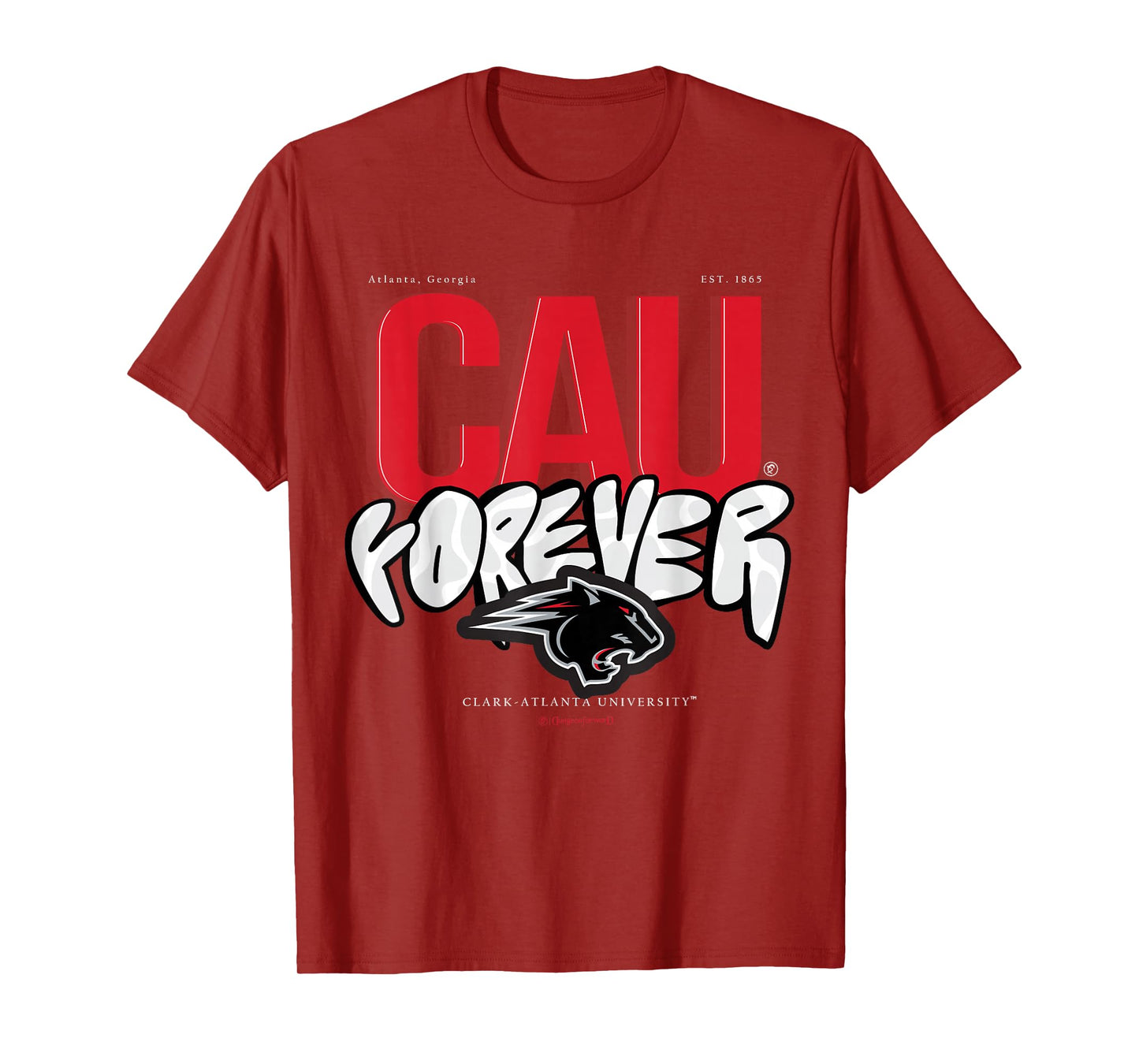 The Yard Essentials - Clark Atlanta University - CAU Forever T-Shirt