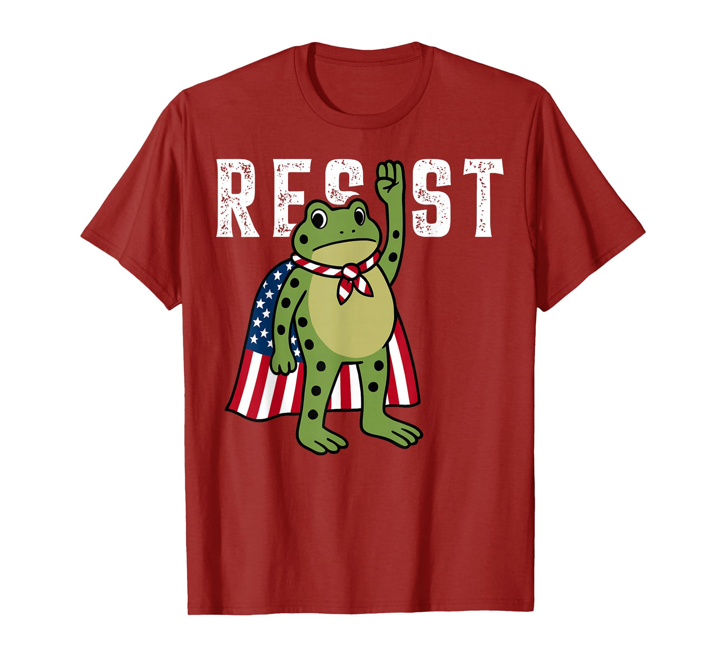 Portland Frog Protest Resist for Men and Women No Kings T-Shirt
