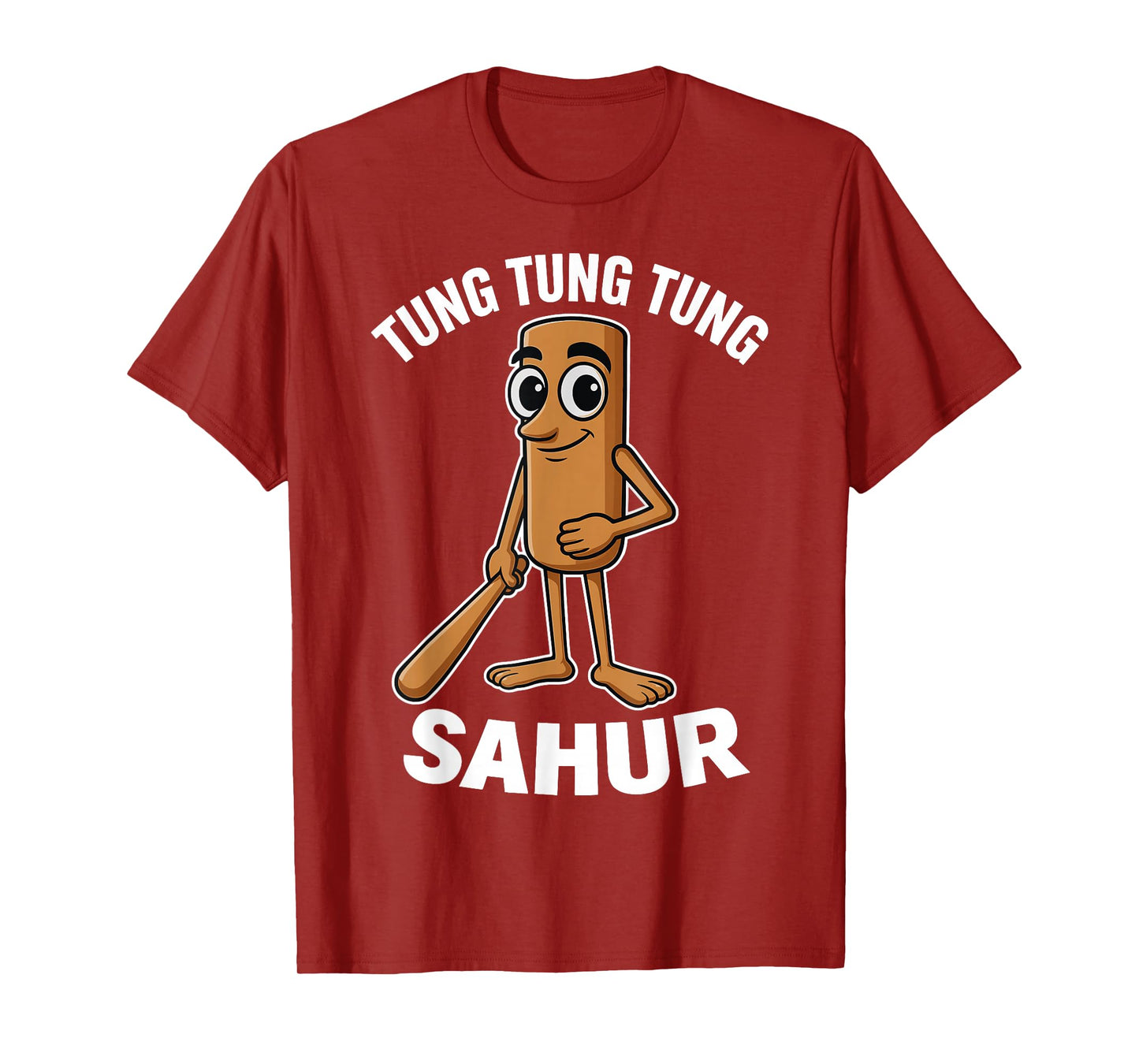 Kids Meme Italian Brainrot Tung Tung Tung Sahur T-Shirt
