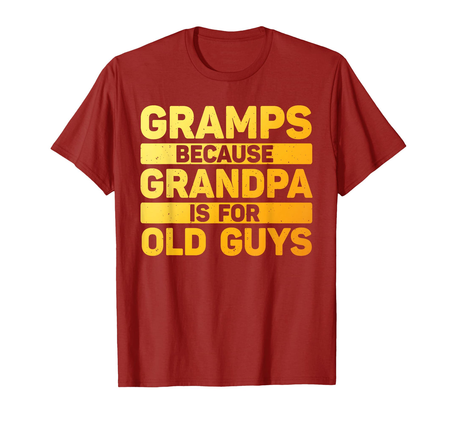 Gramps Design For Grandpa From Grandkids Father's Day Gramps T-Shirt