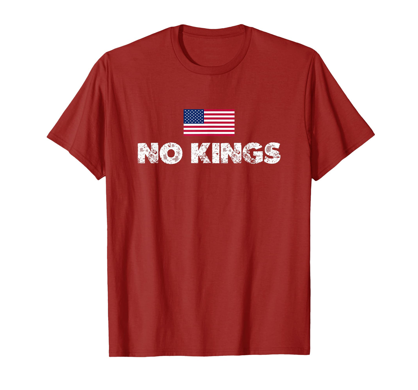 No Kings USA Flag T-Shirt