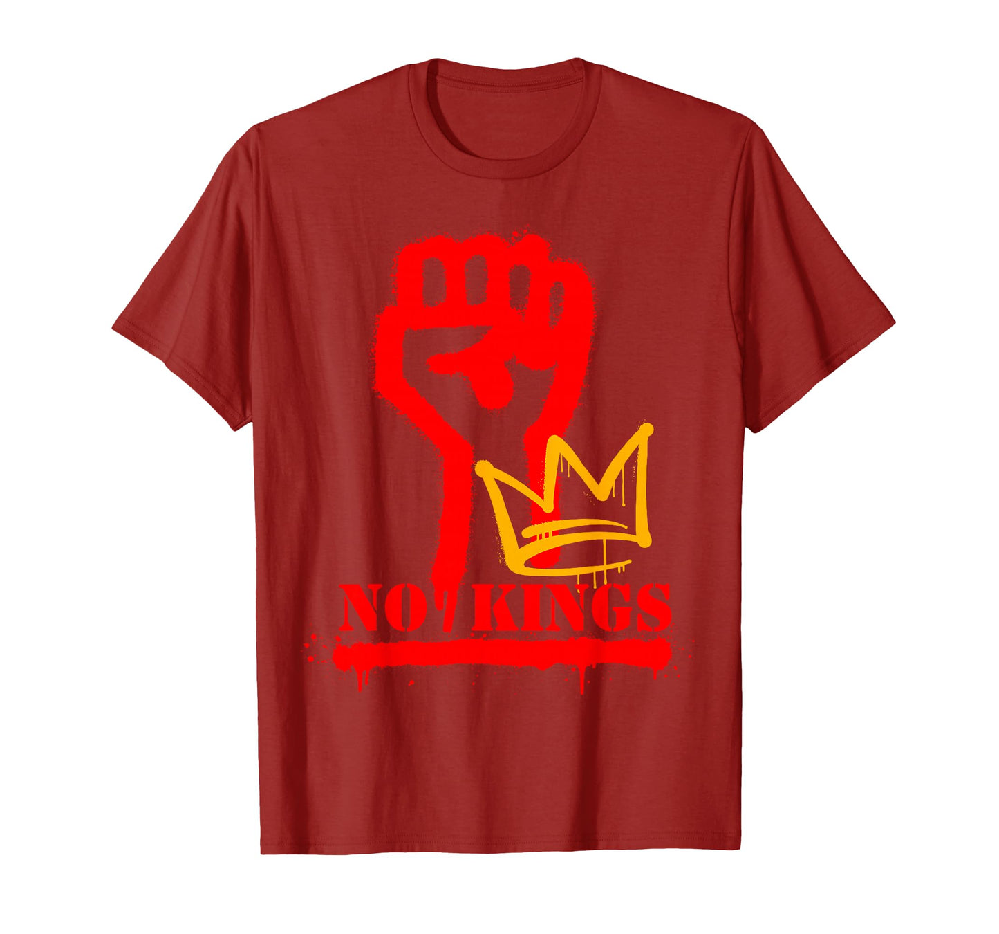 No Tyrants No Kings Resist Protest Political Since 1776 T-Shirt