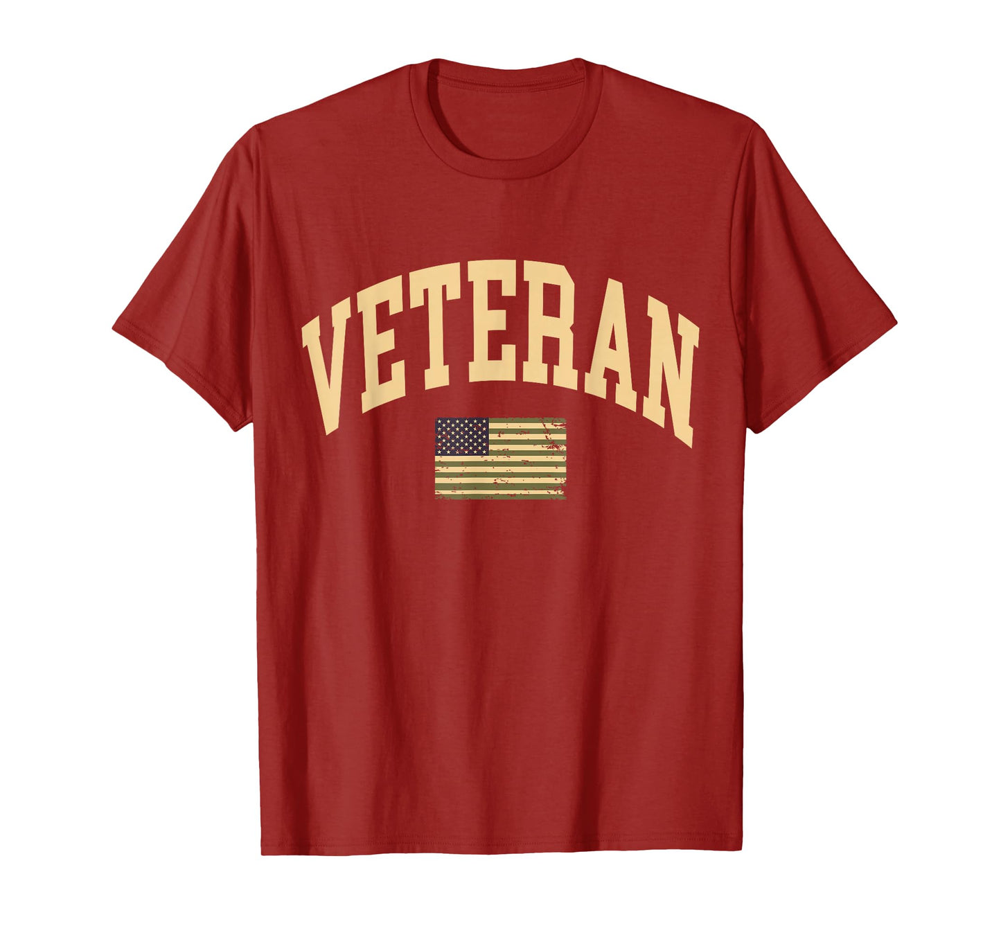 Veteran Veterans Day USA United States America American Flag T-Shirt