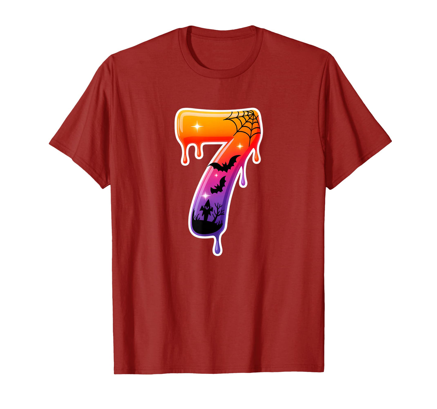 Six Seven 67 6 7 Meme Design Funny Ice Cream Drip Costume T-Shirt