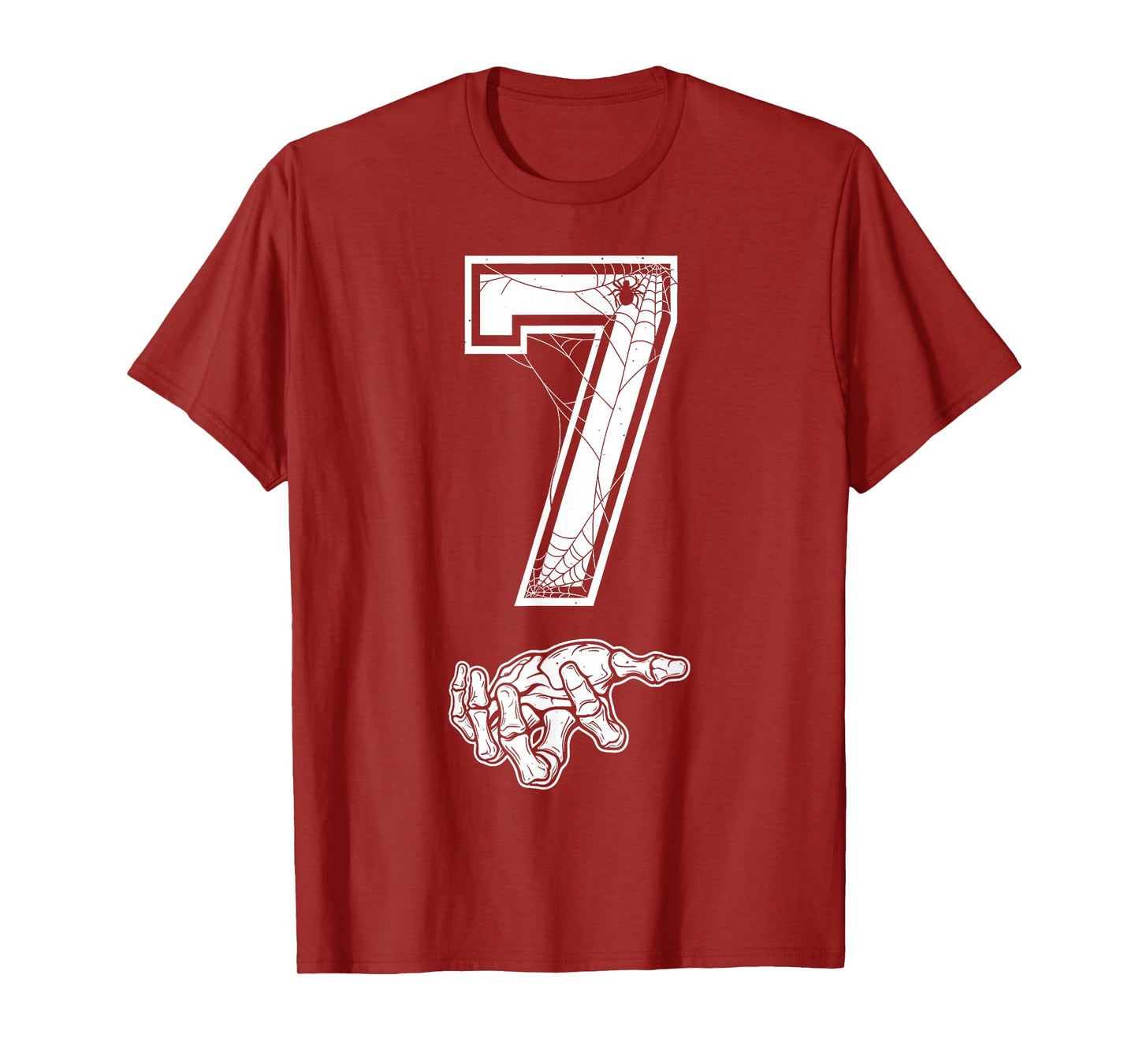 Number 7 Matching 67 Meme Couples Halloween Costume T-Shirt