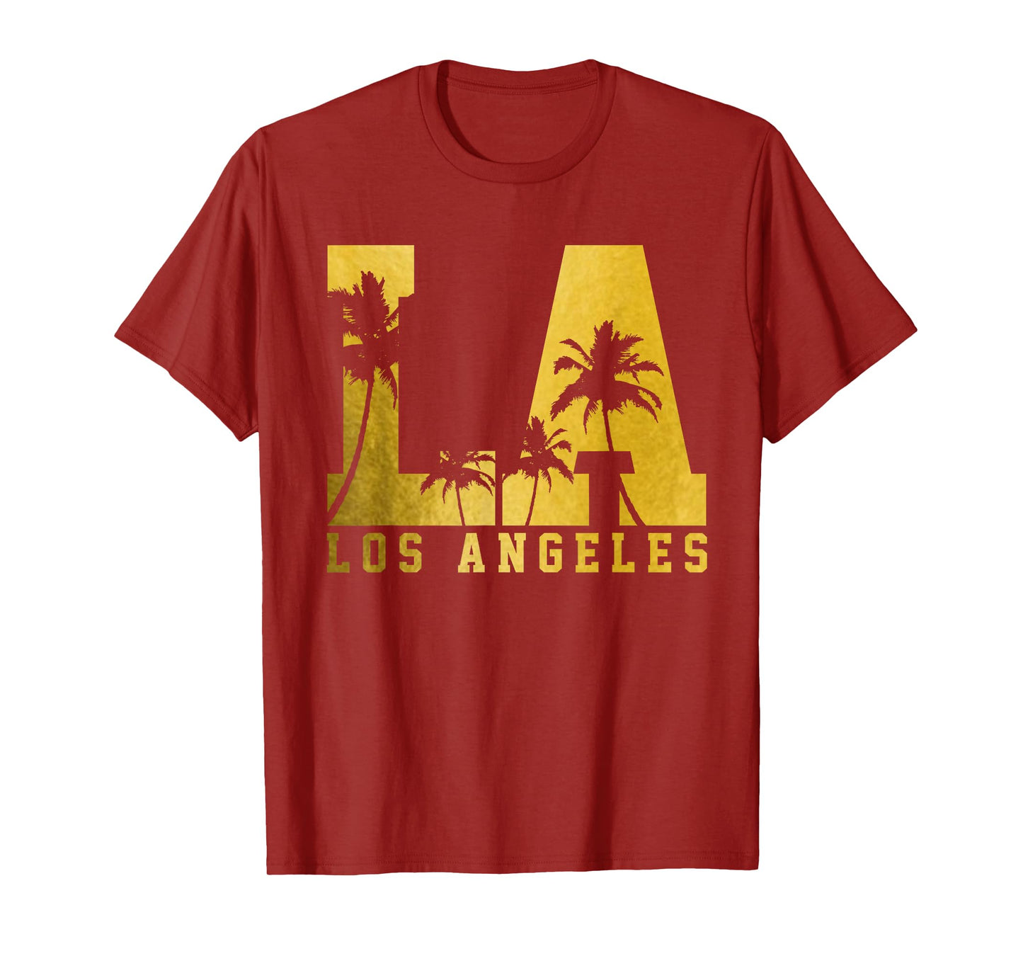 Los Angeles LA Vintage California Palm Trees T-Shirt