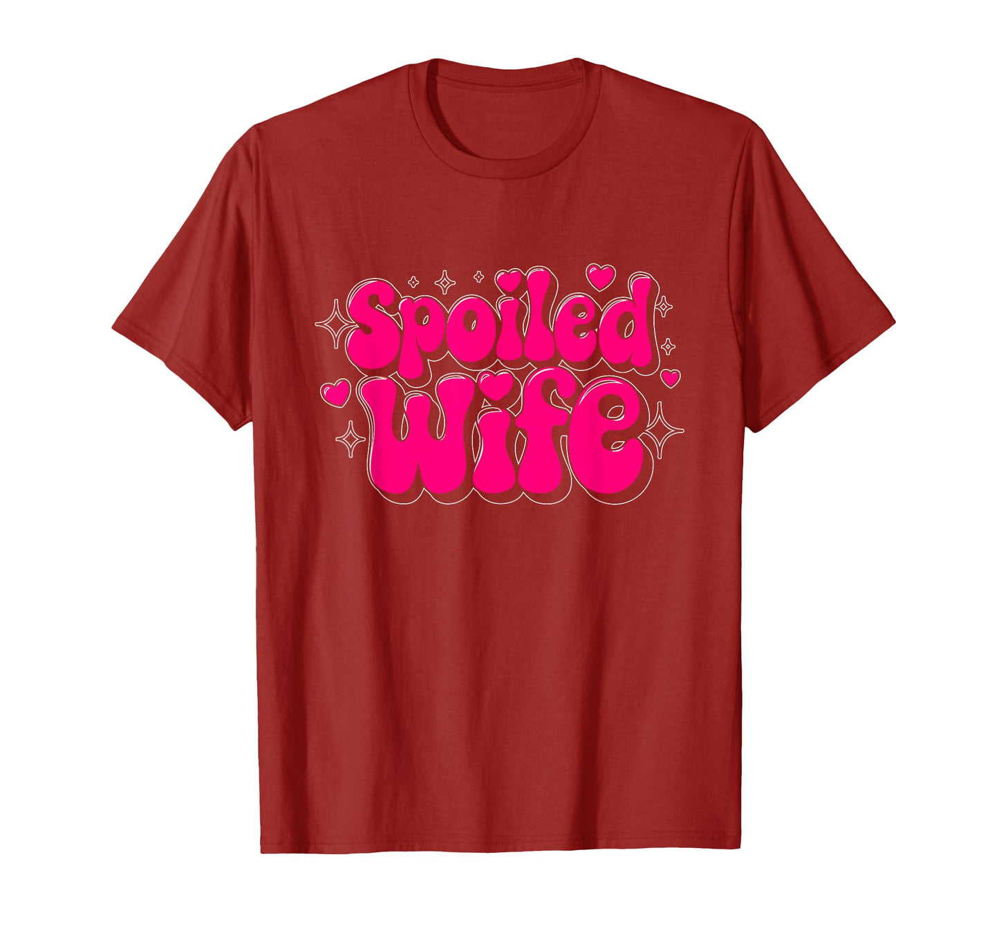 Spoiled Wife Spoiled Wife Funny Wife T-Shirt