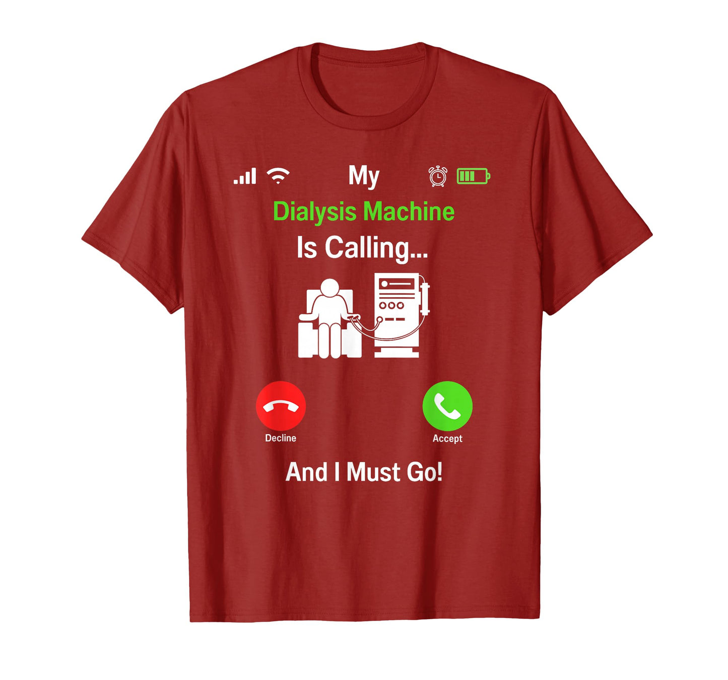 Dialysis Technician Nurse Kidney RN Dialysis Tech T-Shirt