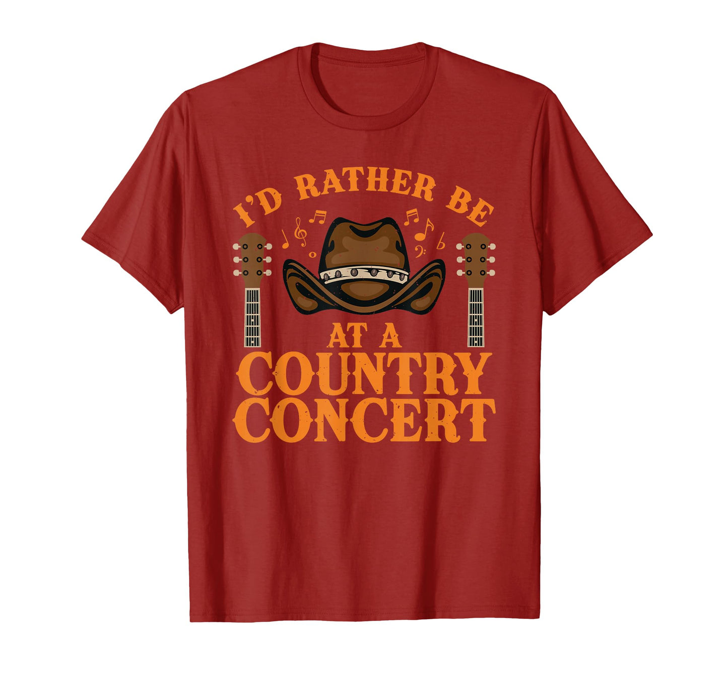 Best Country Concert Art for Men Women Country Music Concert T-Shirt